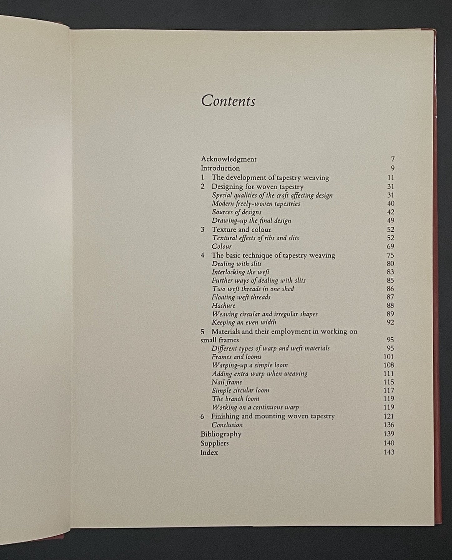 Small Woven Tapestries by Mary Rhodes