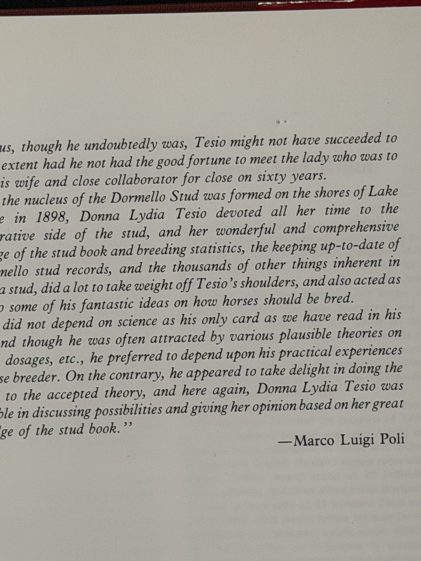 Tesio, Master of Matings by Ken McLean