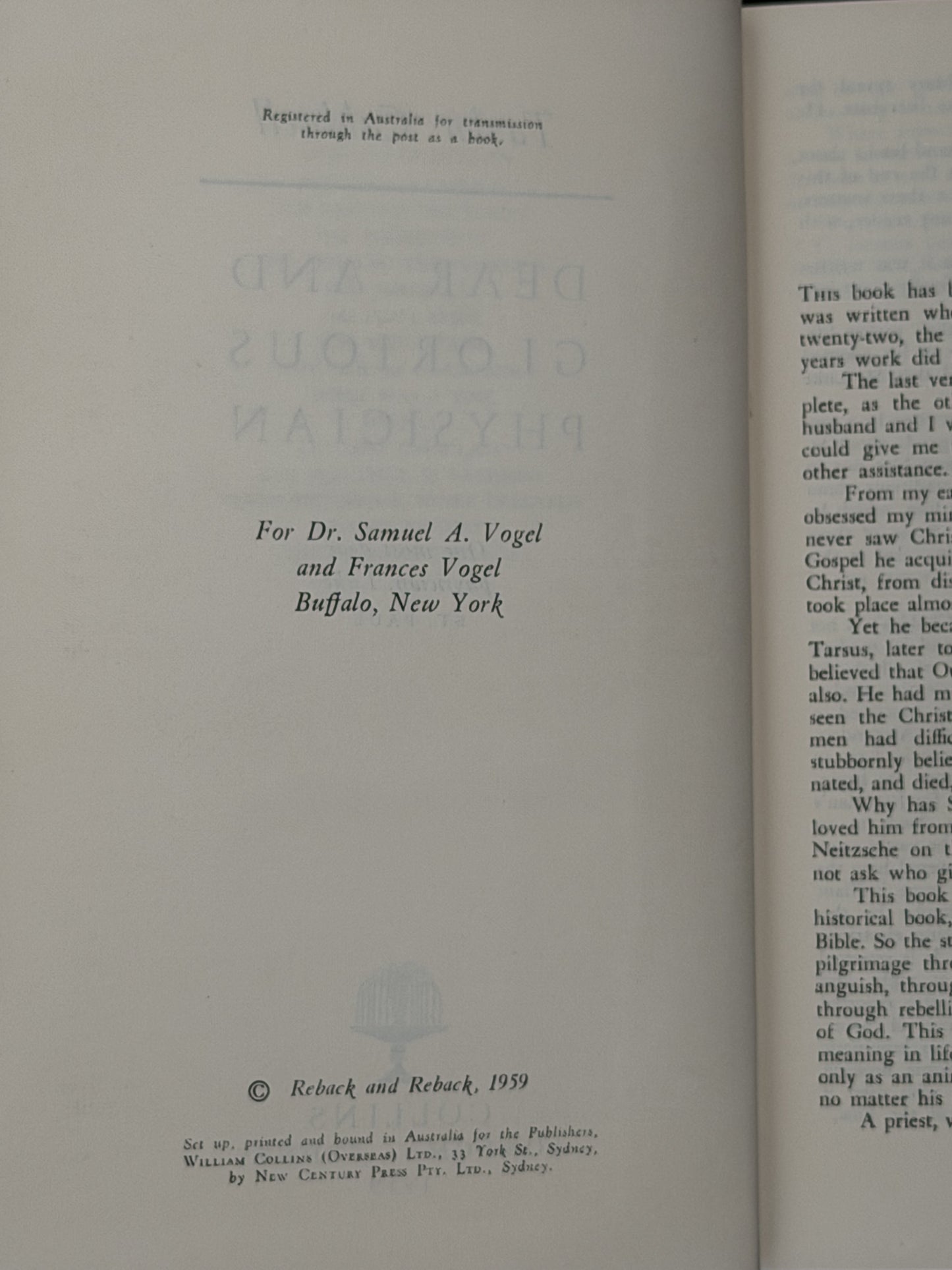 Dear and Glorious Physician by Taylor Caldwell