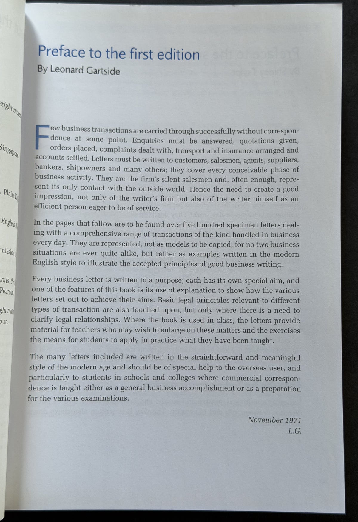Model Business Letters, Emails and Other Business Documents by Shirley Taylor