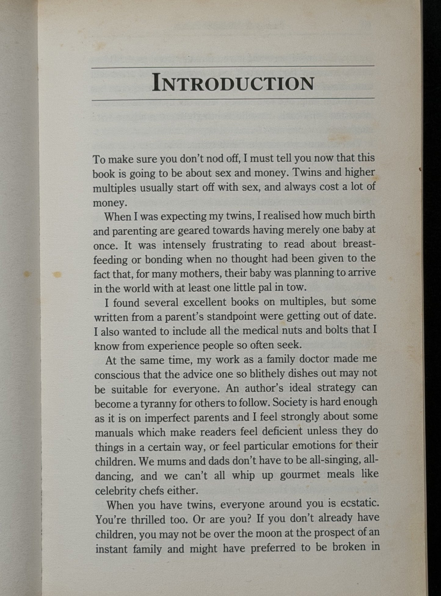 Twins and Multiple Births by Carol Cooper