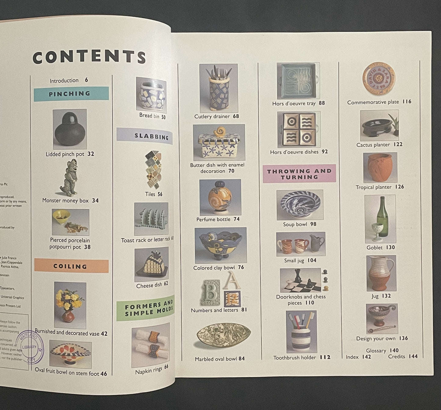 The Potter's Techniques Manual by Morgen Hall