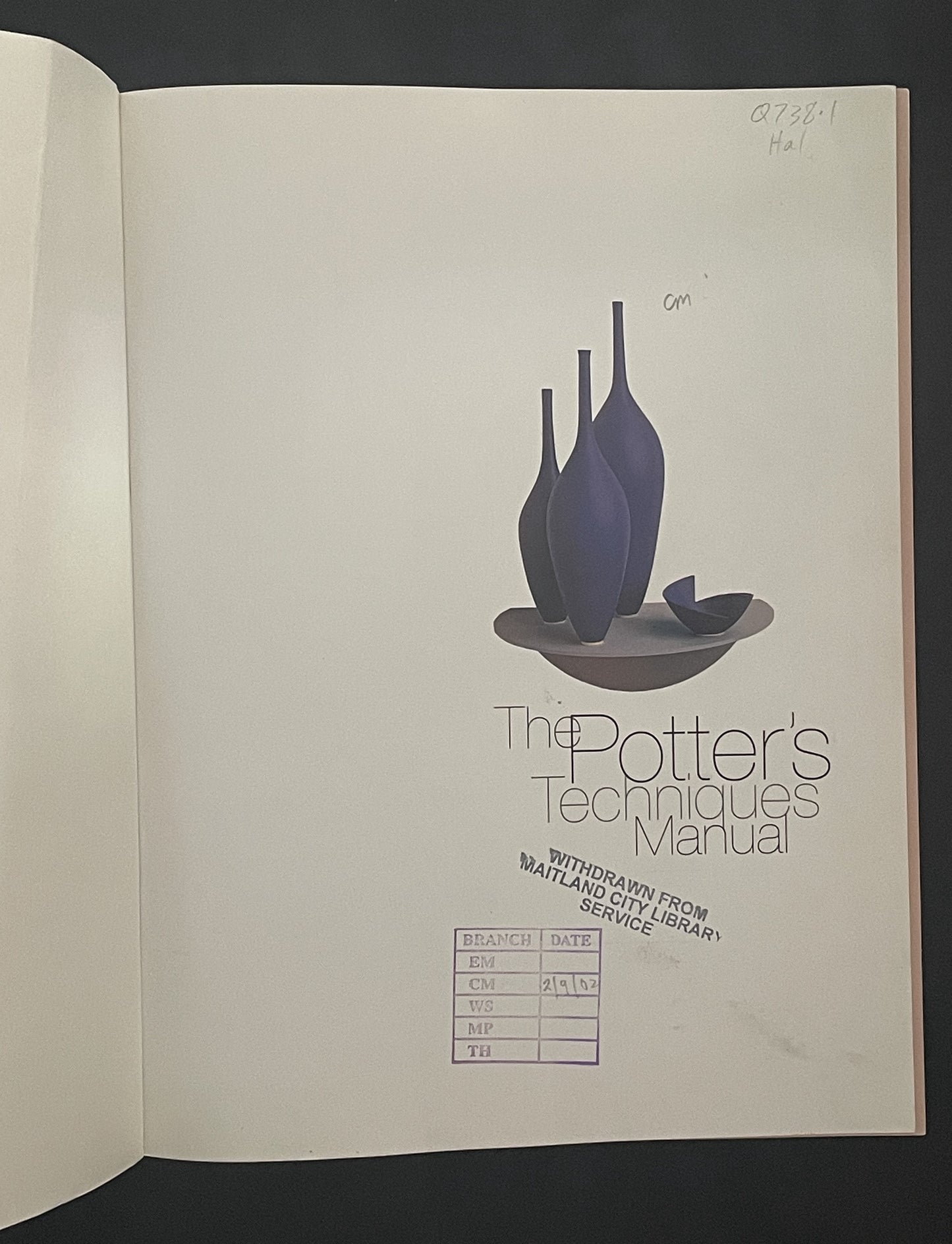 The Potter's Techniques Manual by Morgen Hall