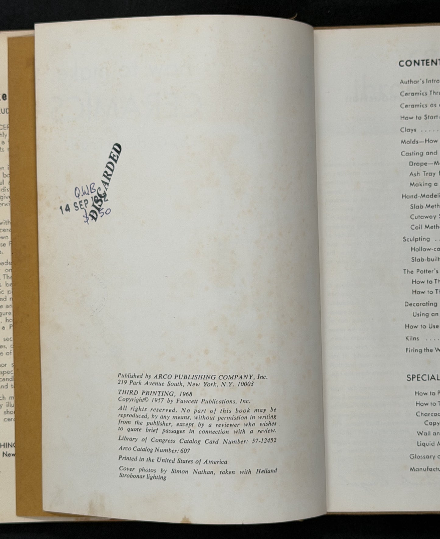 How to Make Ceramics by Gertrude Engel