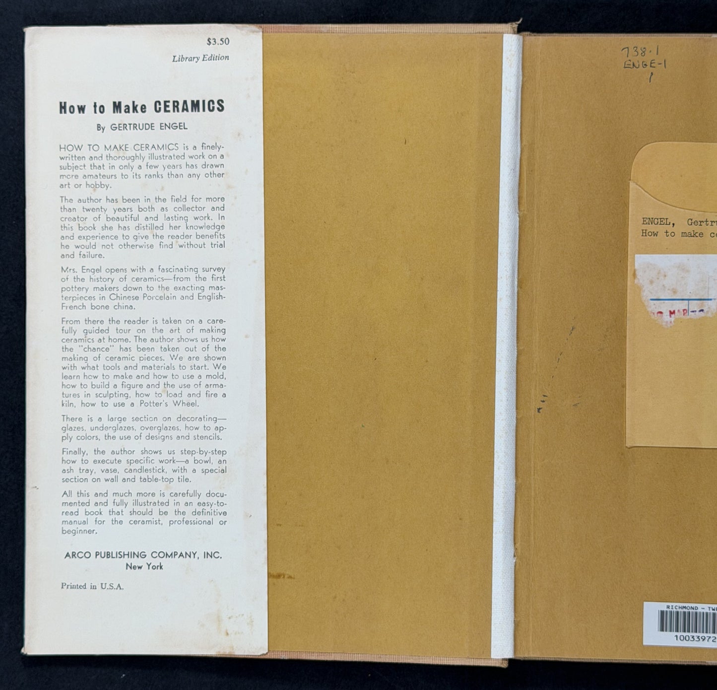 How to Make Ceramics by Gertrude Engel
