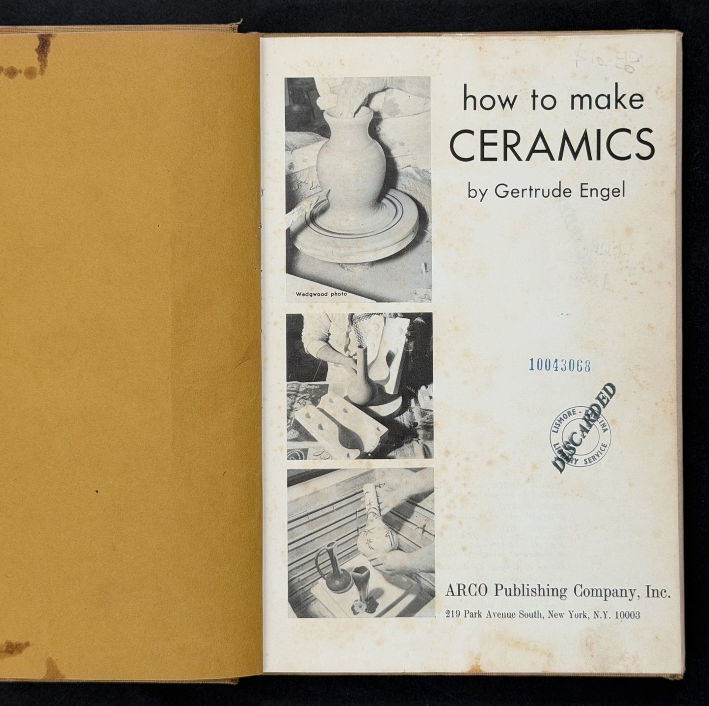 How to Make Ceramics by Gertrude Engel