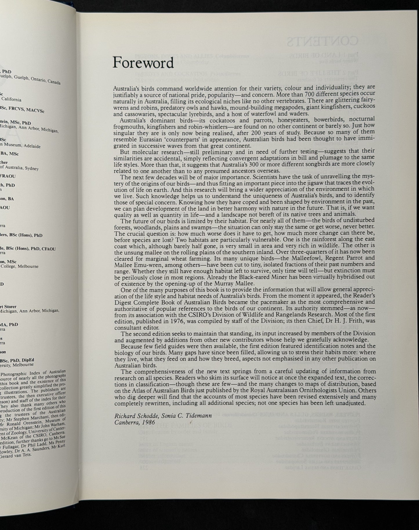 Reader's Digest Complete Book of Australian Birds by Richard Schodde et al.