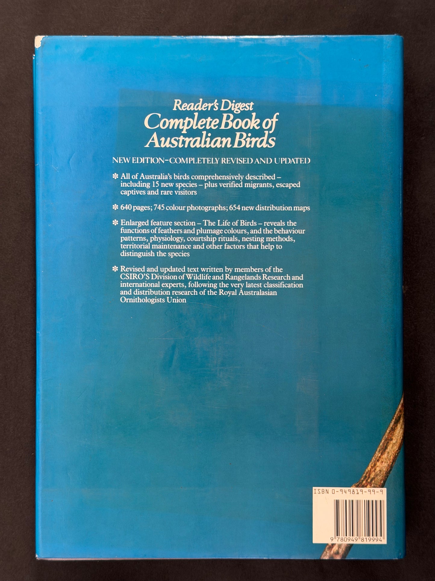 Reader's Digest Complete Book of Australian Birds by Richard Schodde et al.