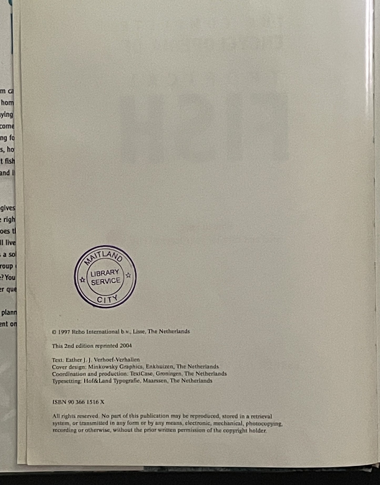 The Complete Encyclopedia of Tropical Fish by Esther J. J. Verhoef-Verhallen