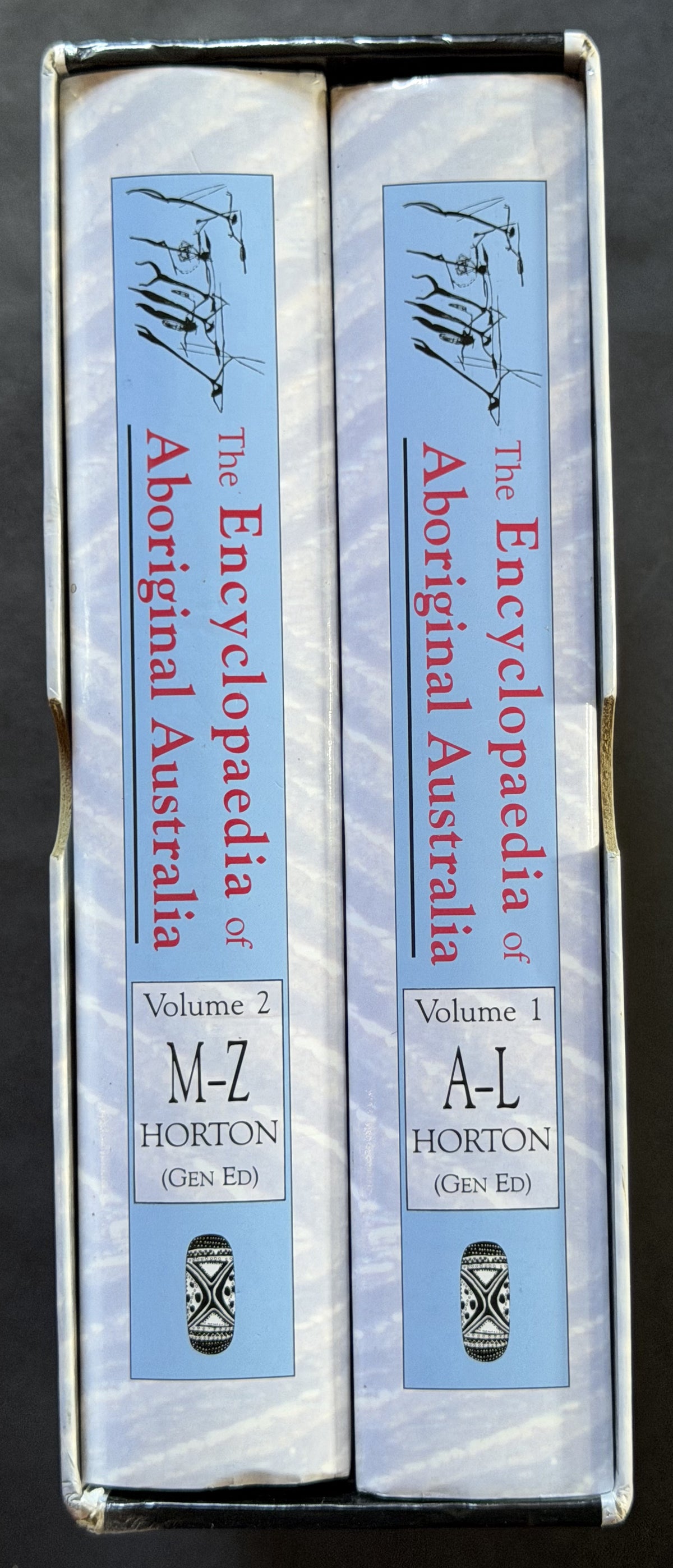 The Encyclopaedia of Aboriginal Australia by David Horton Vol 1 and 2