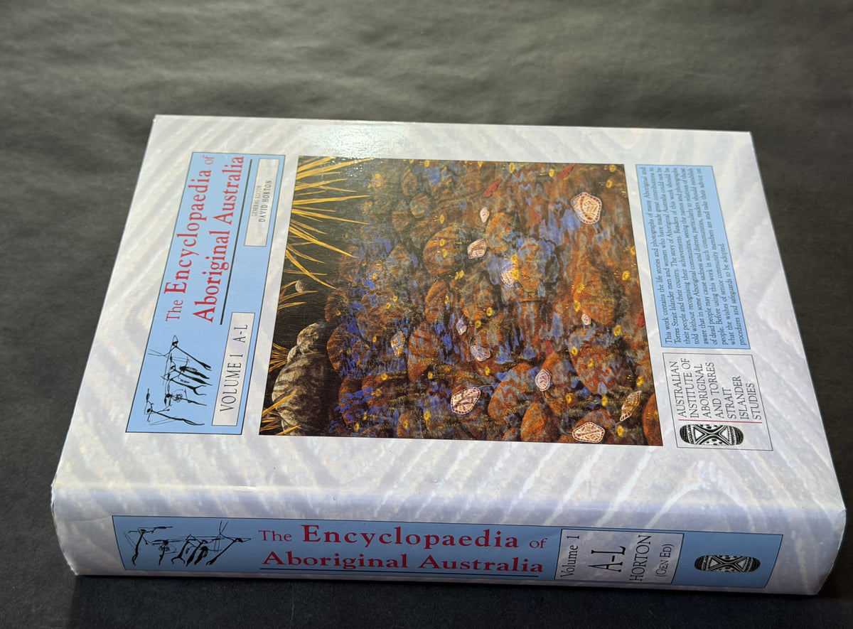 The Encyclopaedia of Aboriginal Australia by David Horton Vol 1 and 2