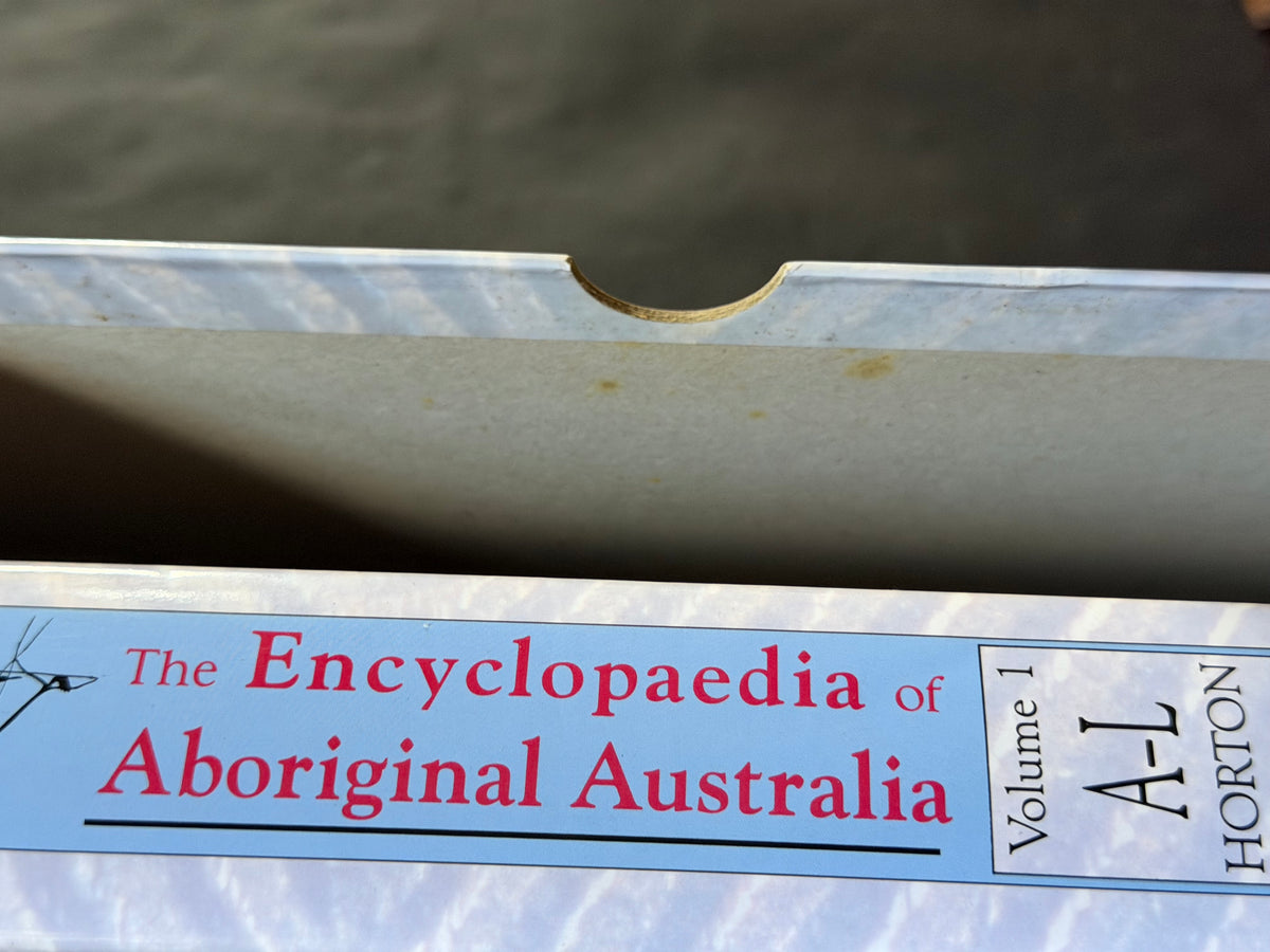 The Encyclopaedia of Aboriginal Australia by David Horton Vol 1 and 2
