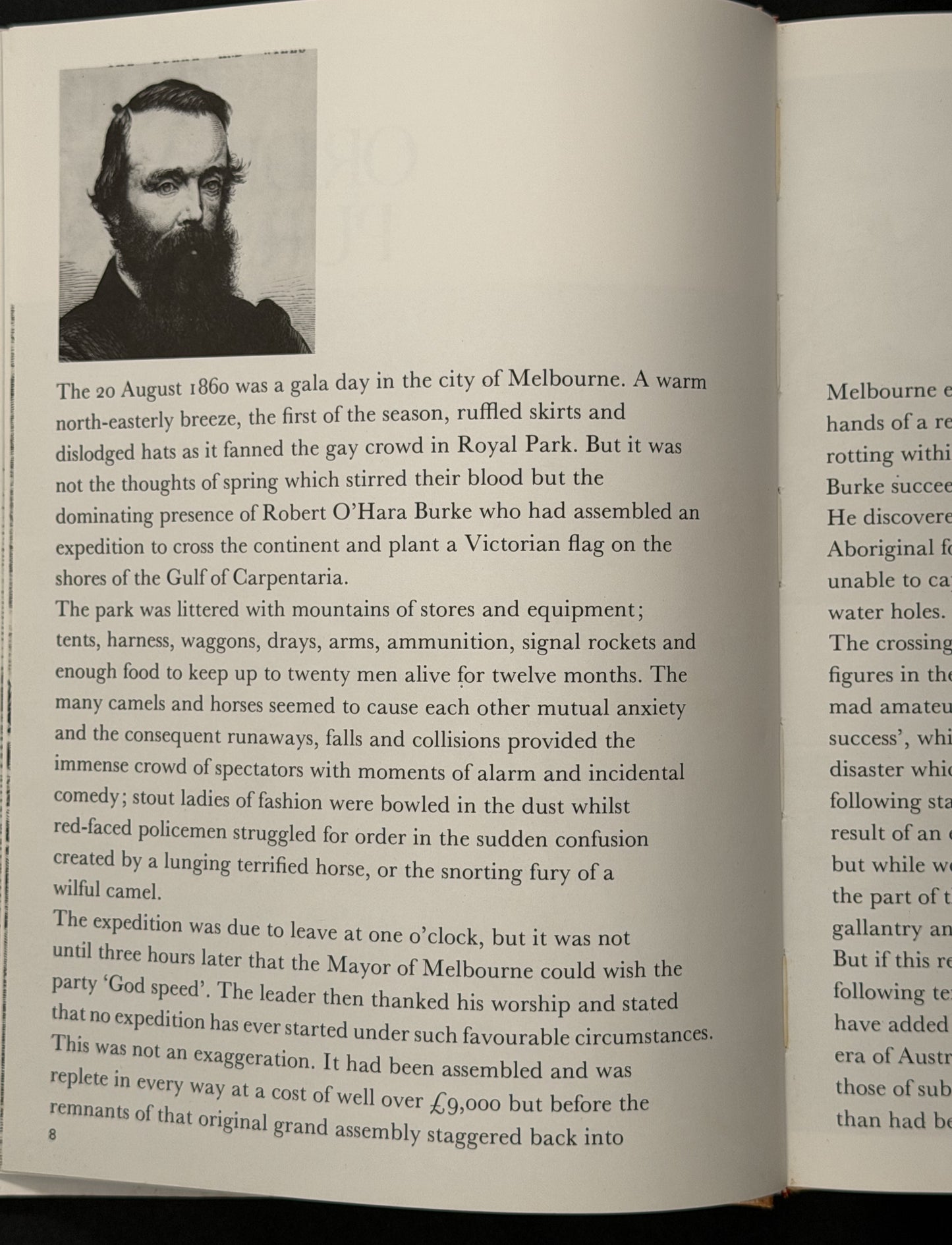 The Journey of Burke and Wills by Max Colwell