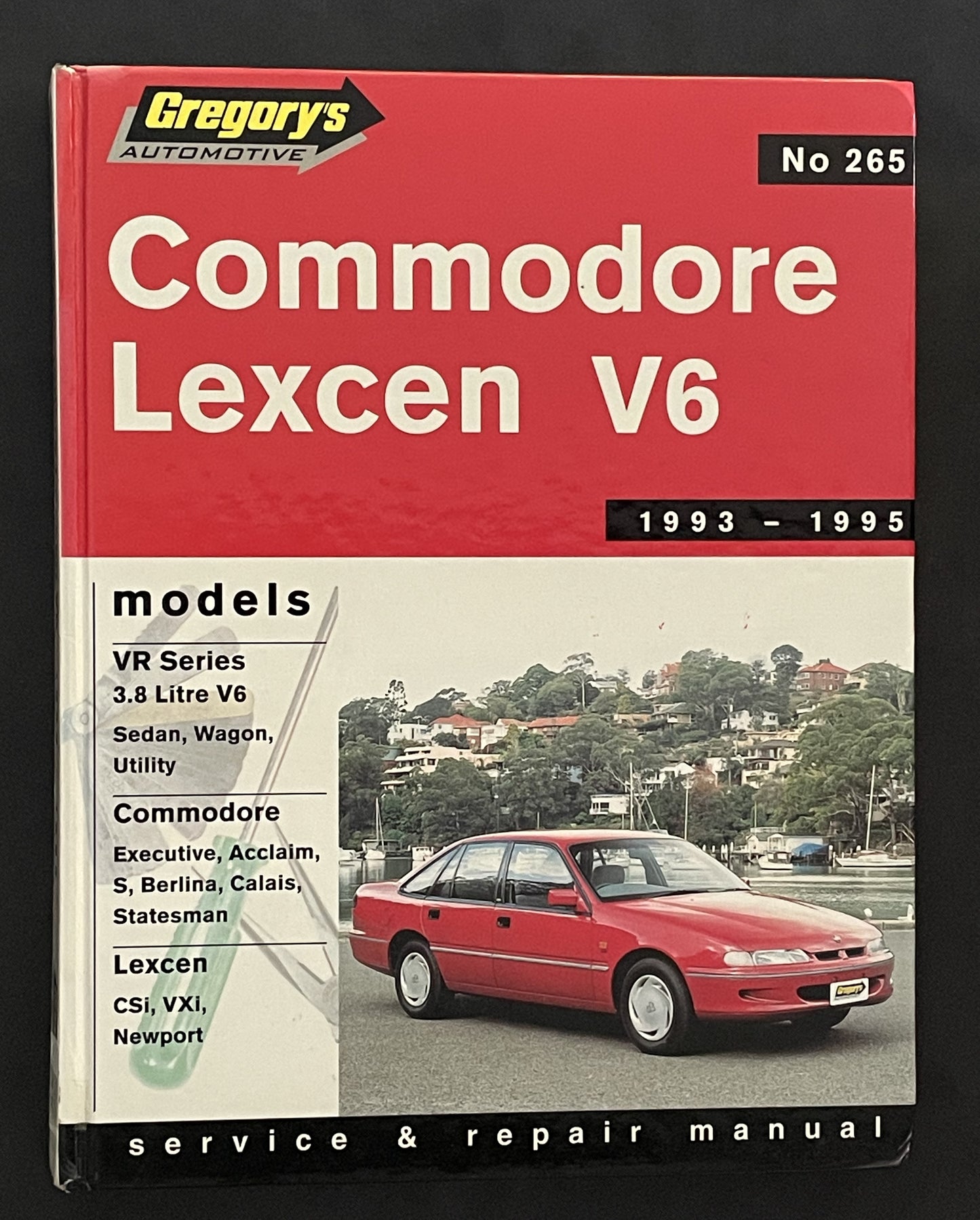 Commodore Lexcen V6 1993 - 1995 service and repair manual