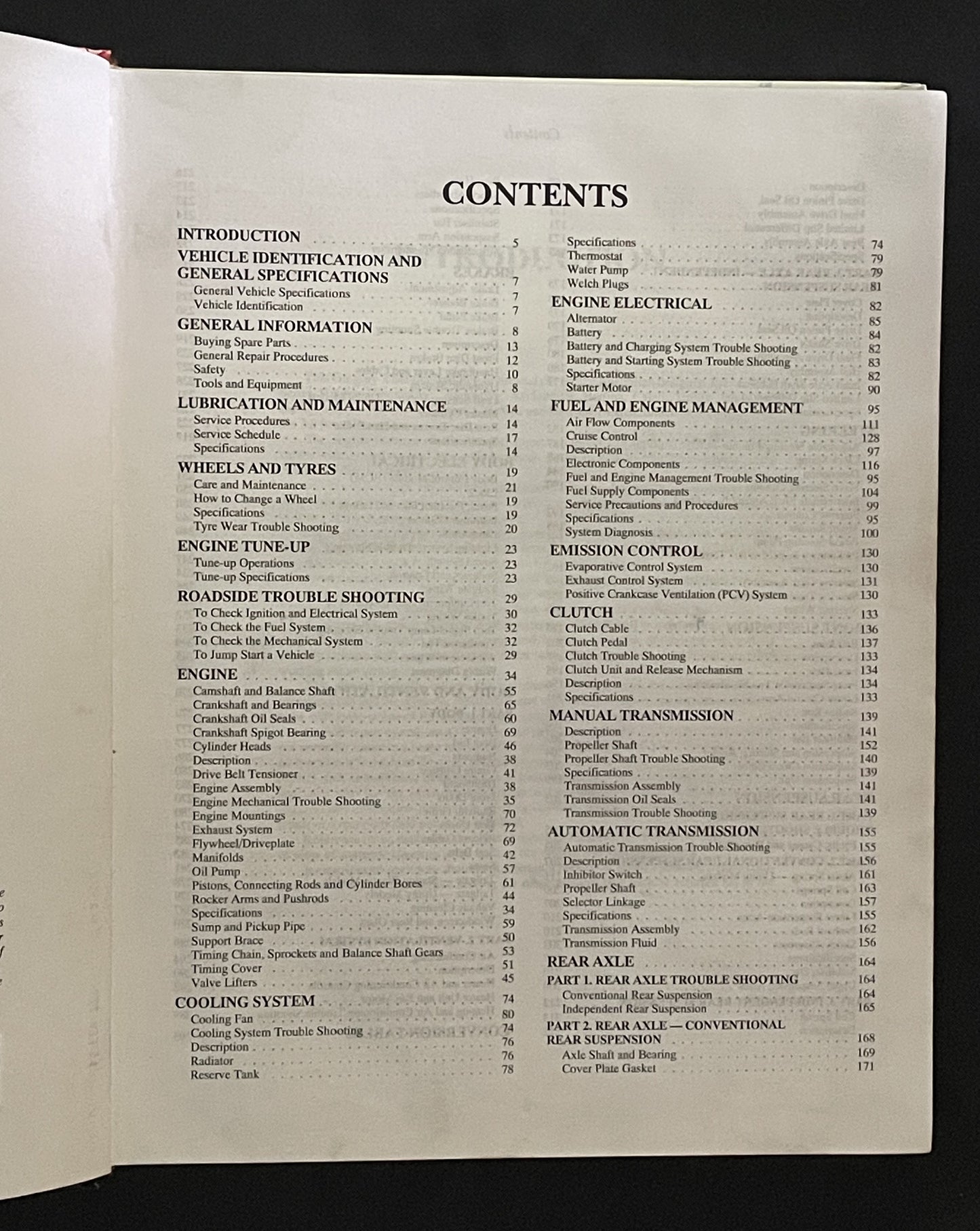 Commodore Lexcen V6 1993 - 1995 service and repair manual