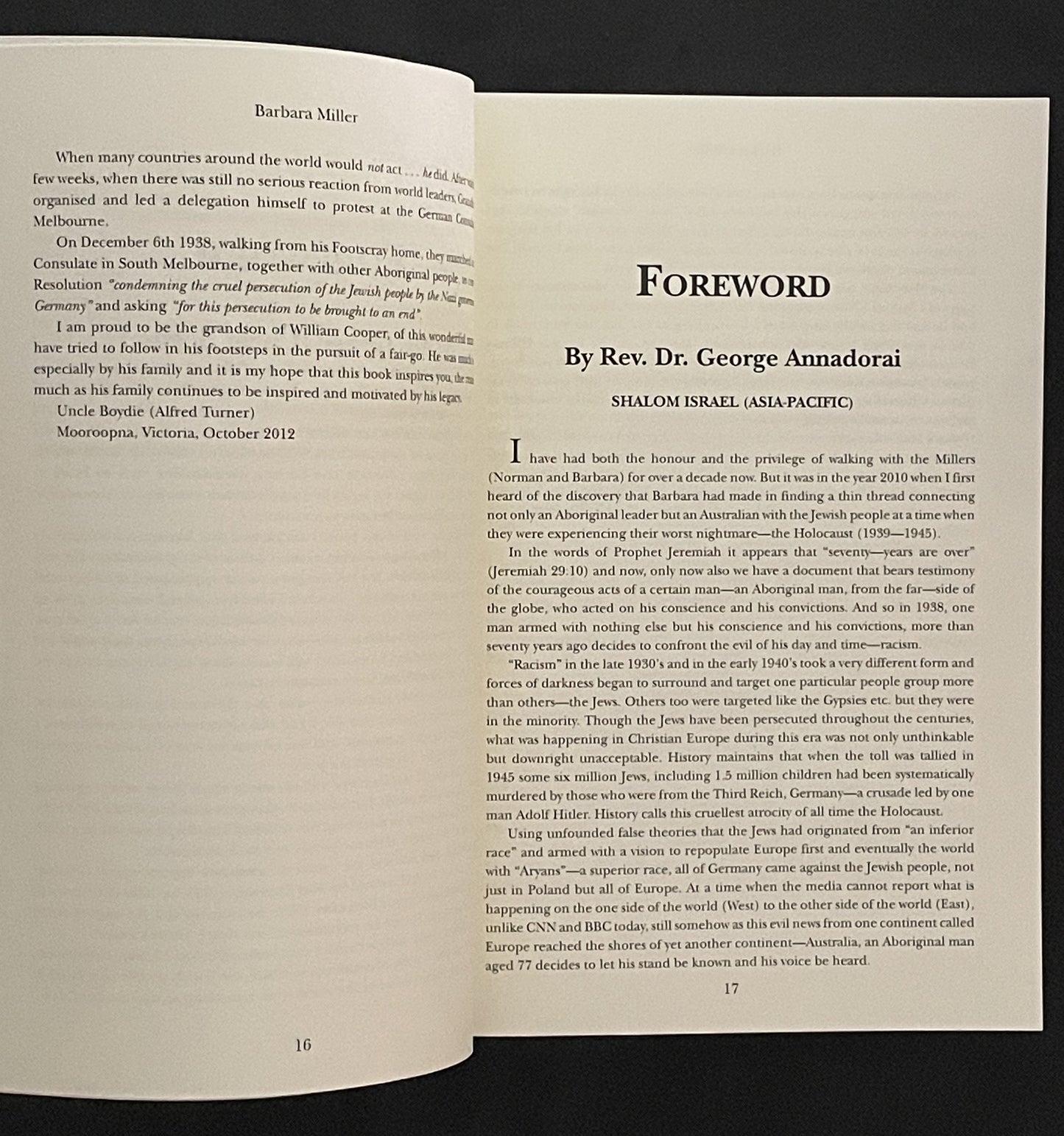 William Cooper, Gentle Warrior by Barbara Miller