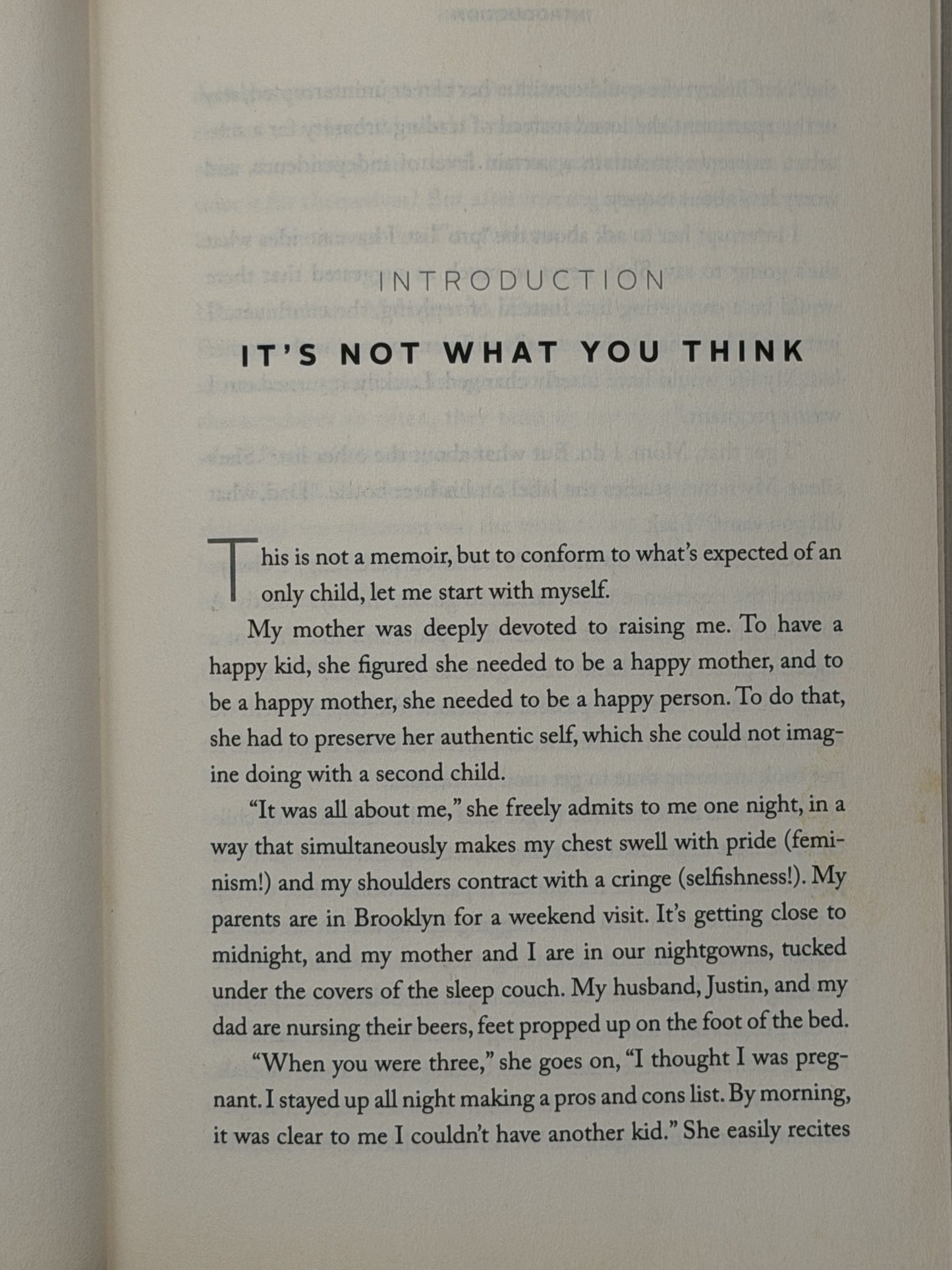 One and Only by Lauren Sandler