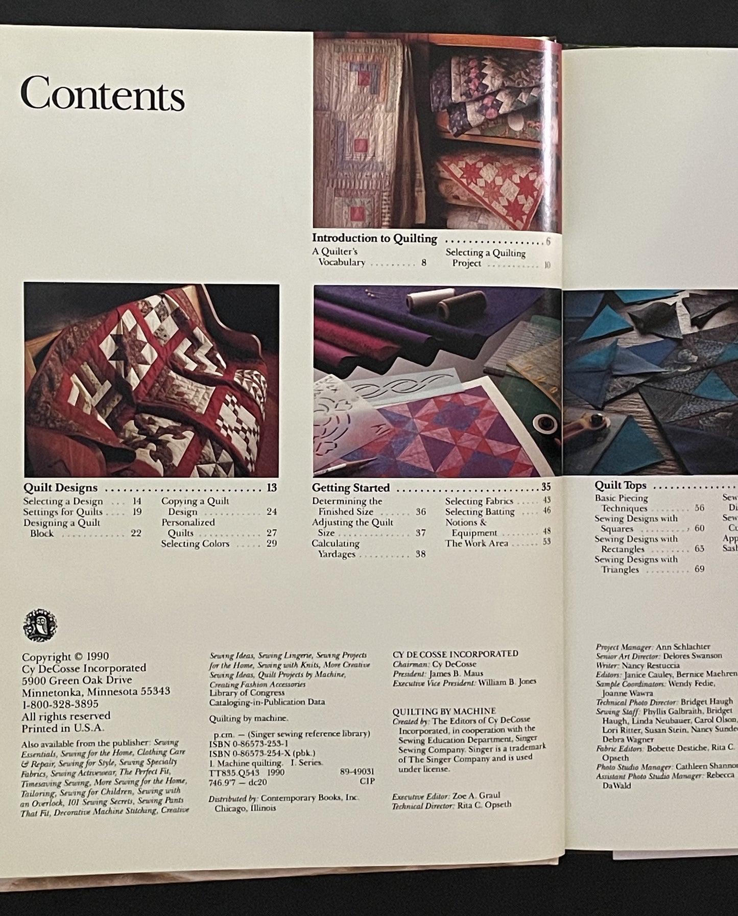 Quilting by Machine by Cy DeCosse Incorporated