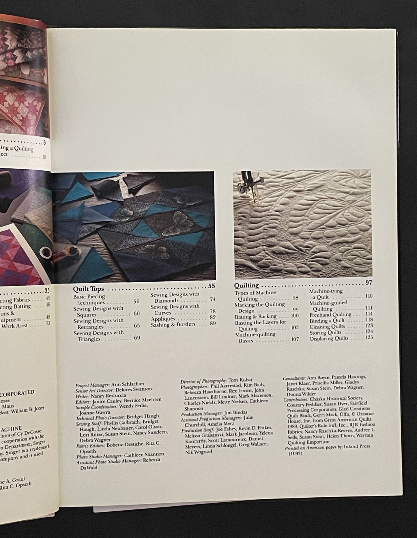 Quilting by Machine by Cy DeCosse Incorporated