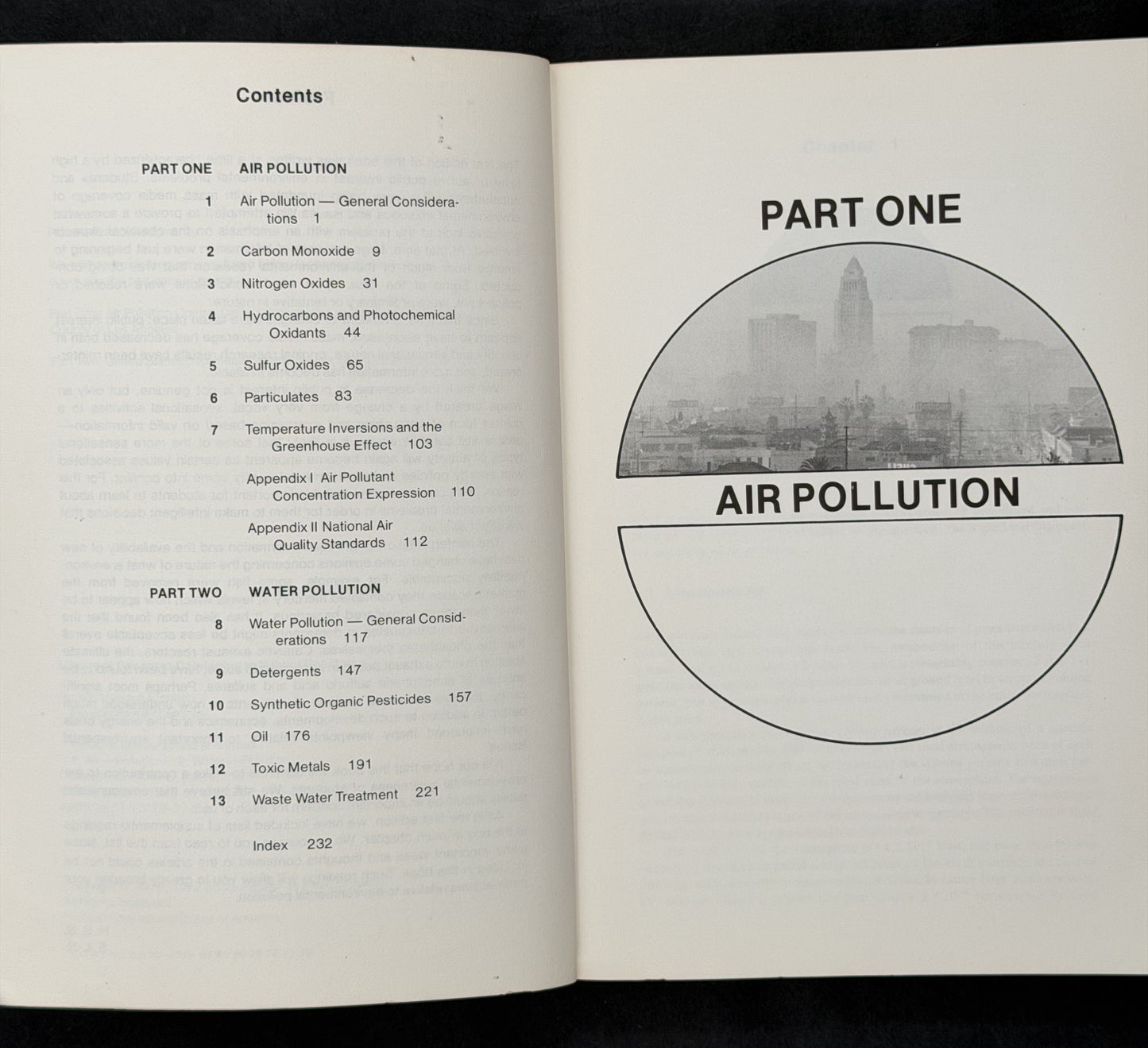 Environmental Chemistry: Air and Water Pollution by H. Stephen Stoker and Spencer L. Seager