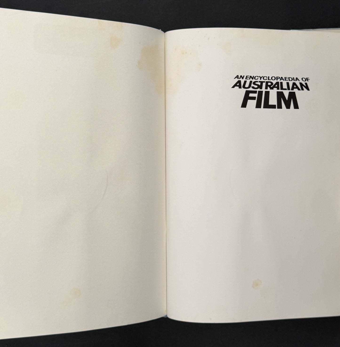 An Encyclopaedia of Australian Film by John Stewart