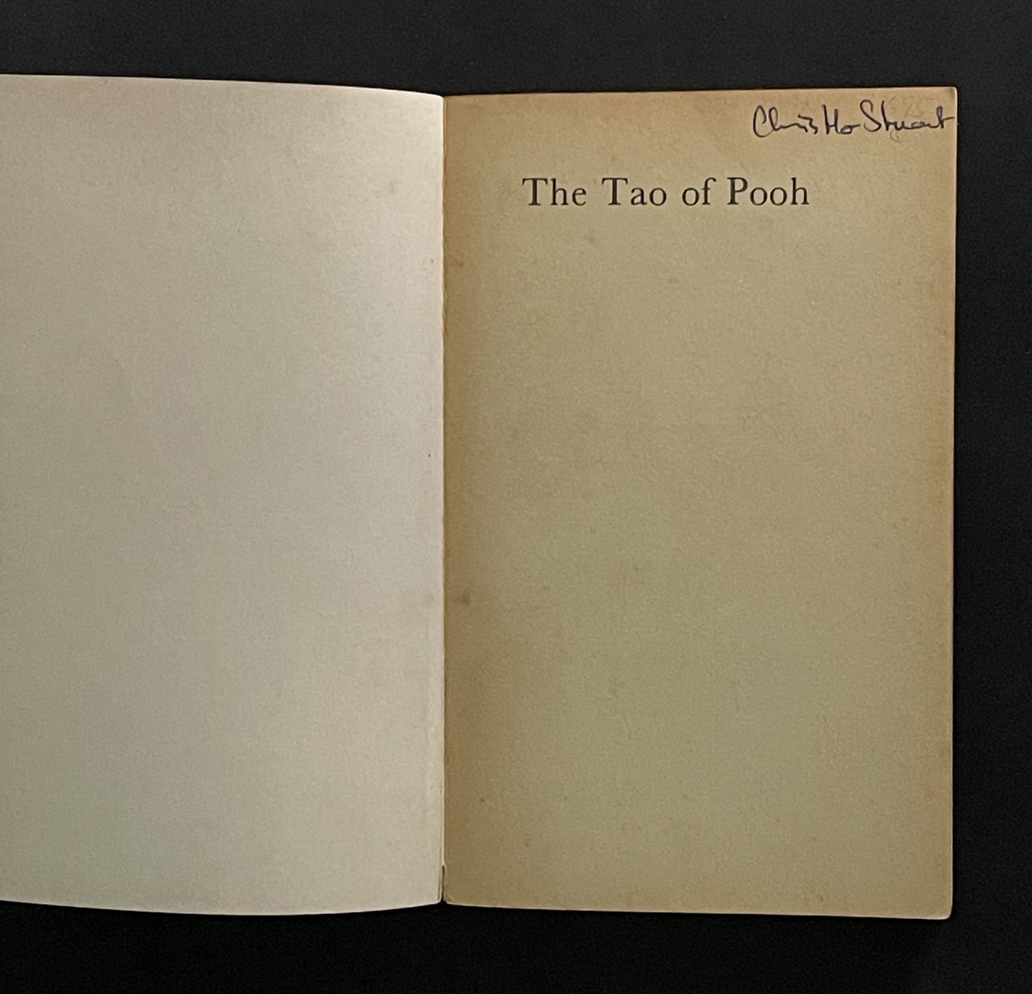 The Tao of Pooh by Benjamin Hoff