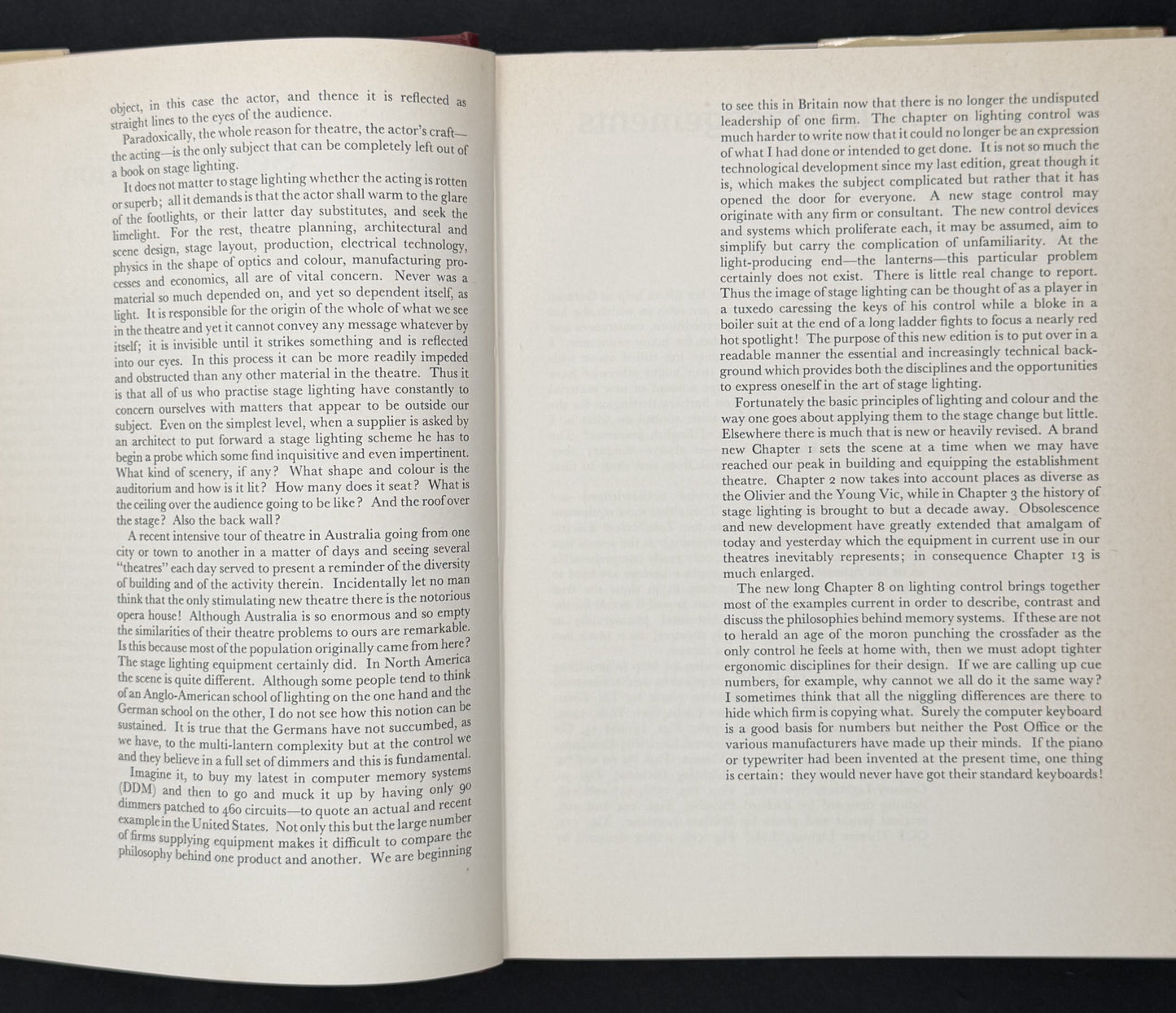 The Art of Stage Lighting by Frederick Bentham