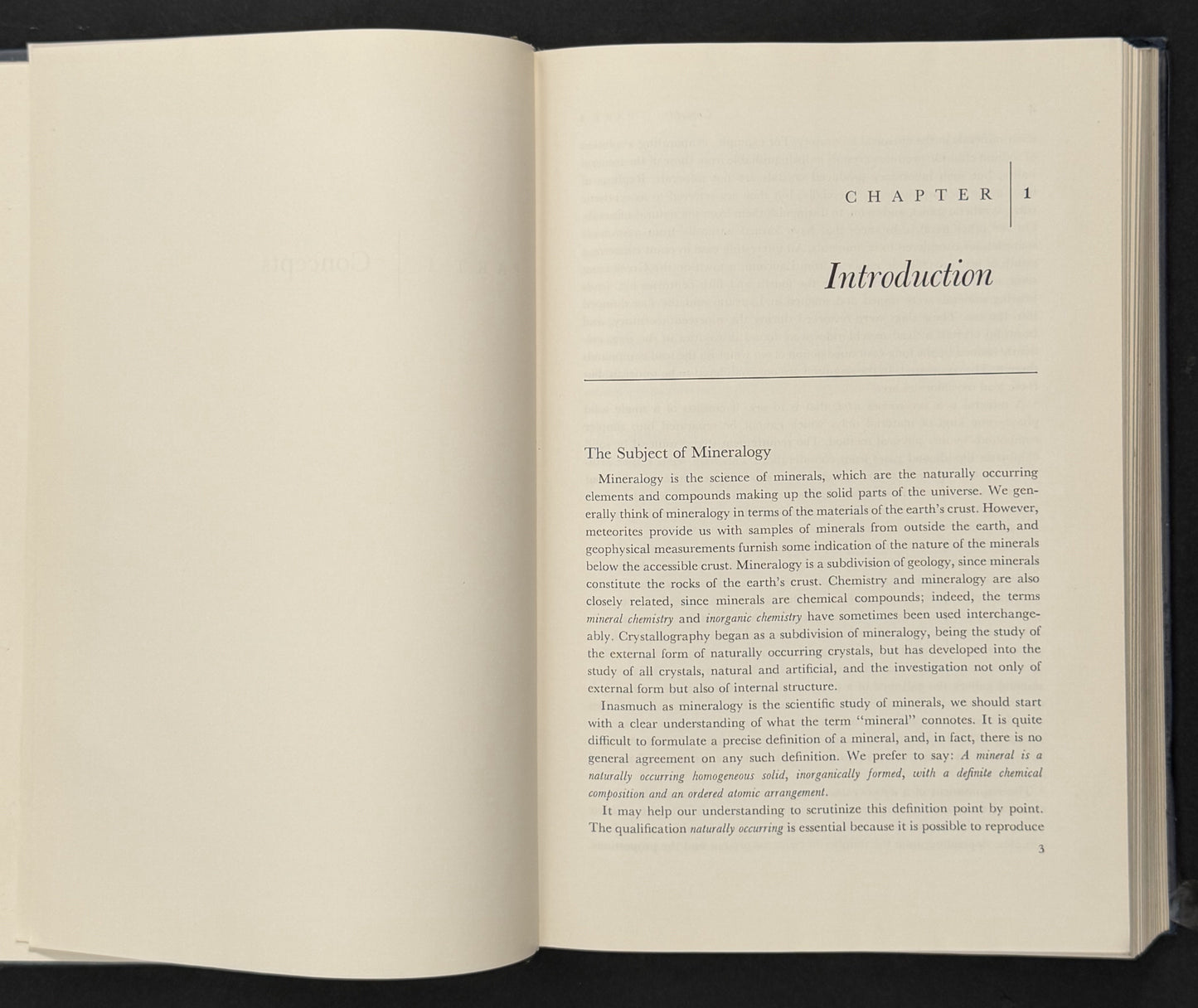 Mineralogy: Concepts, Descriptions, Determinations by L. G. Berry and Brian Mason