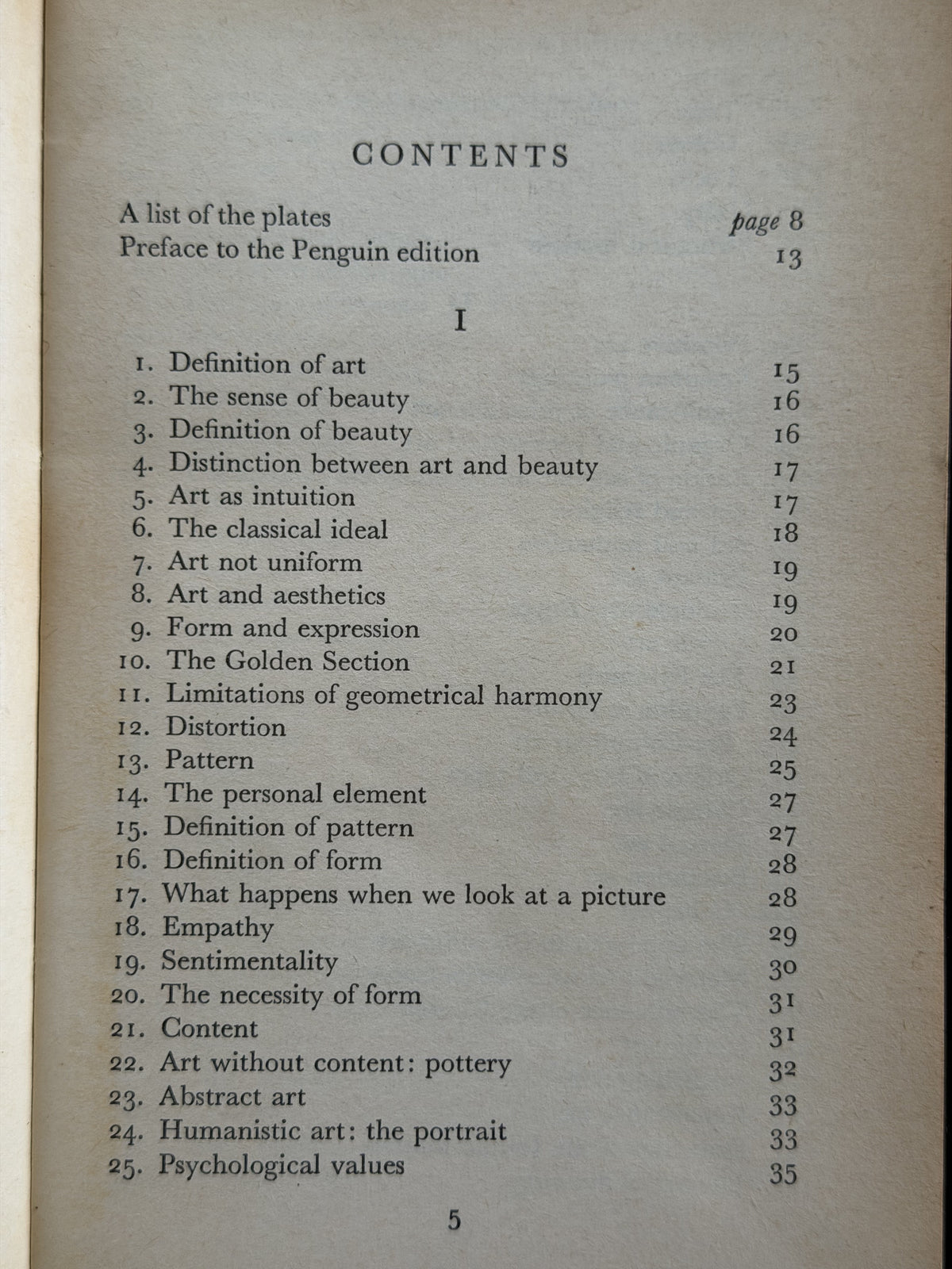 The Meaning of Art by Herbert Read