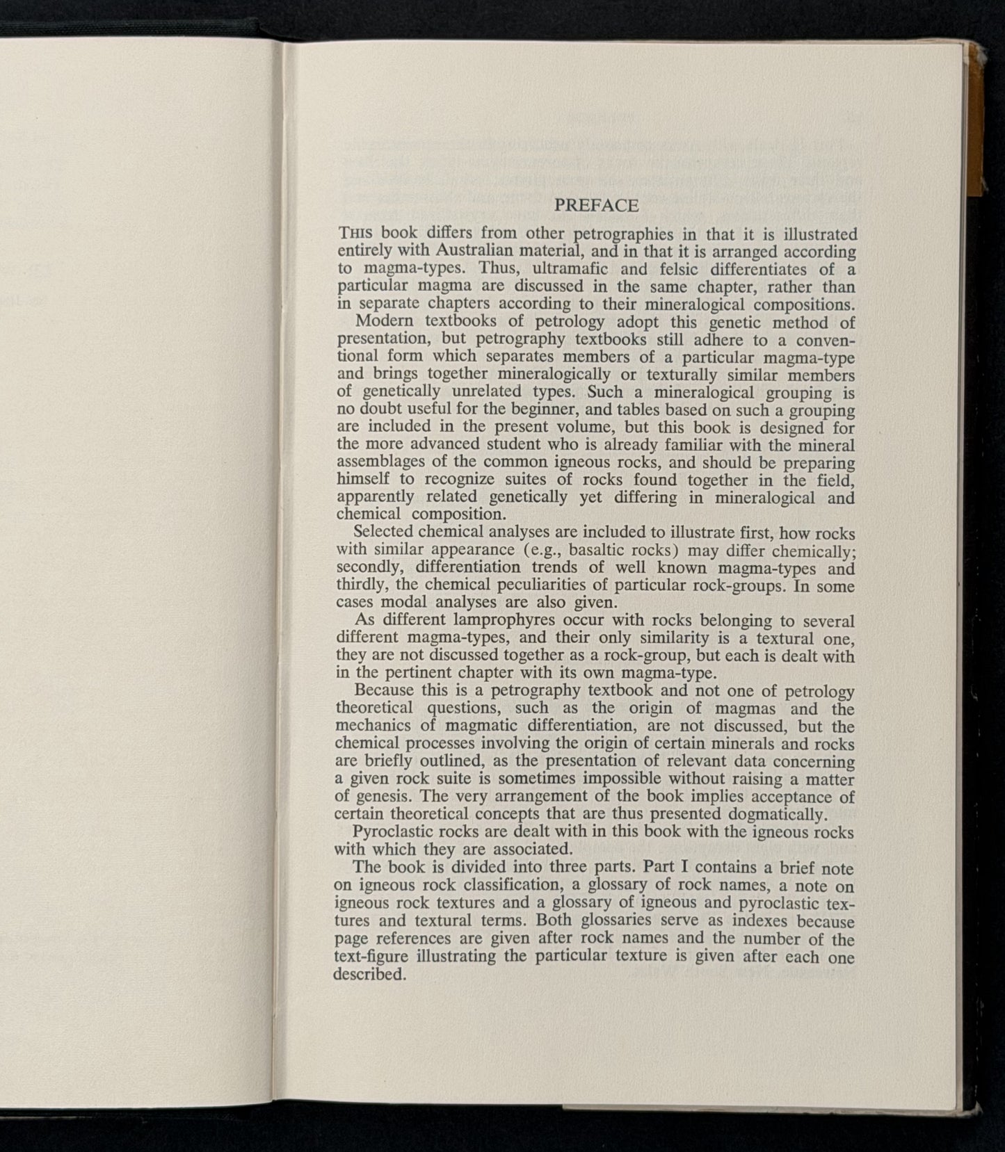 A Petrography of Australian Igneous Rocks by Germaine A. Joplin
