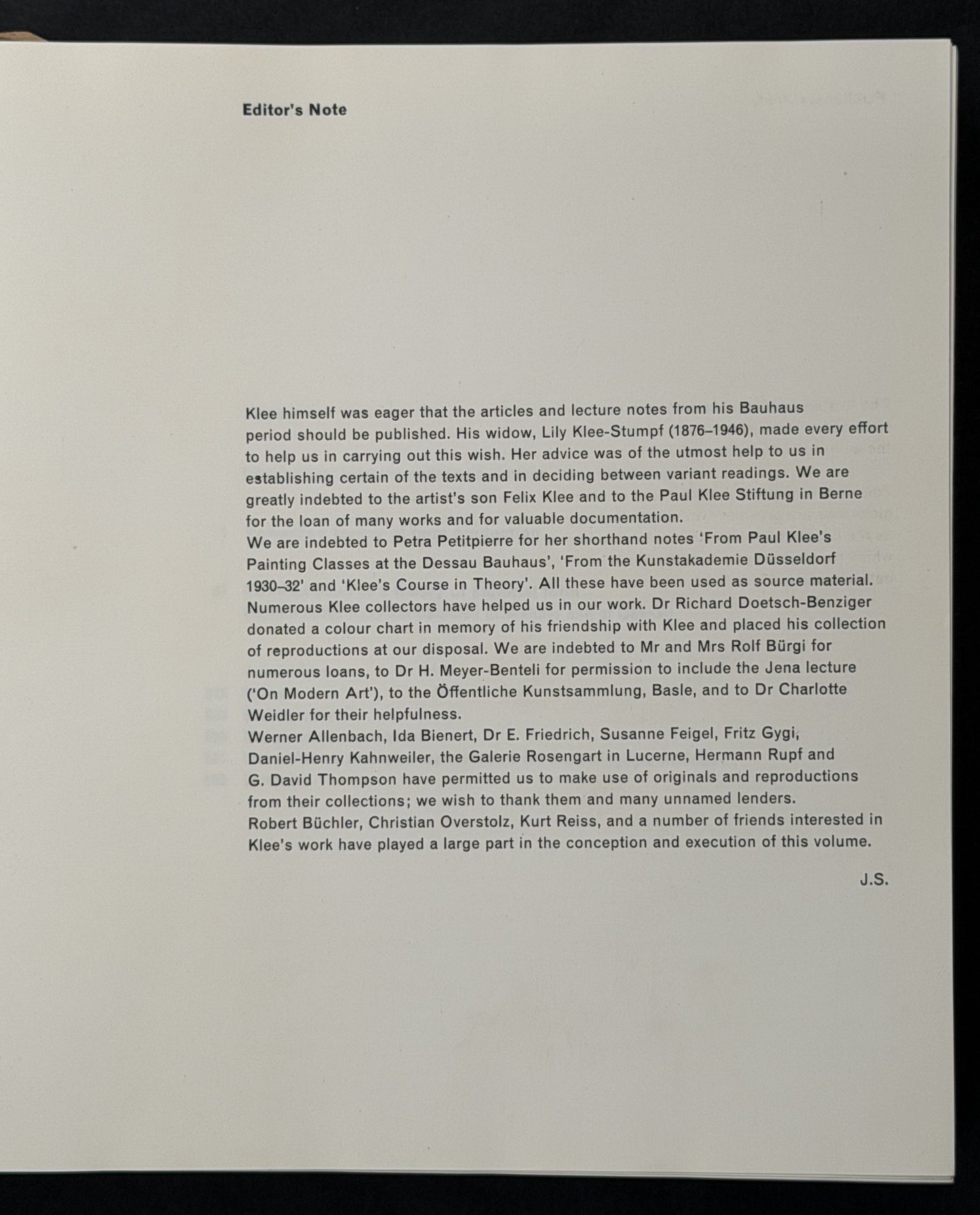 Paul Klee Notebooks Volume 1: The Thinking Eye by Paul Klee
