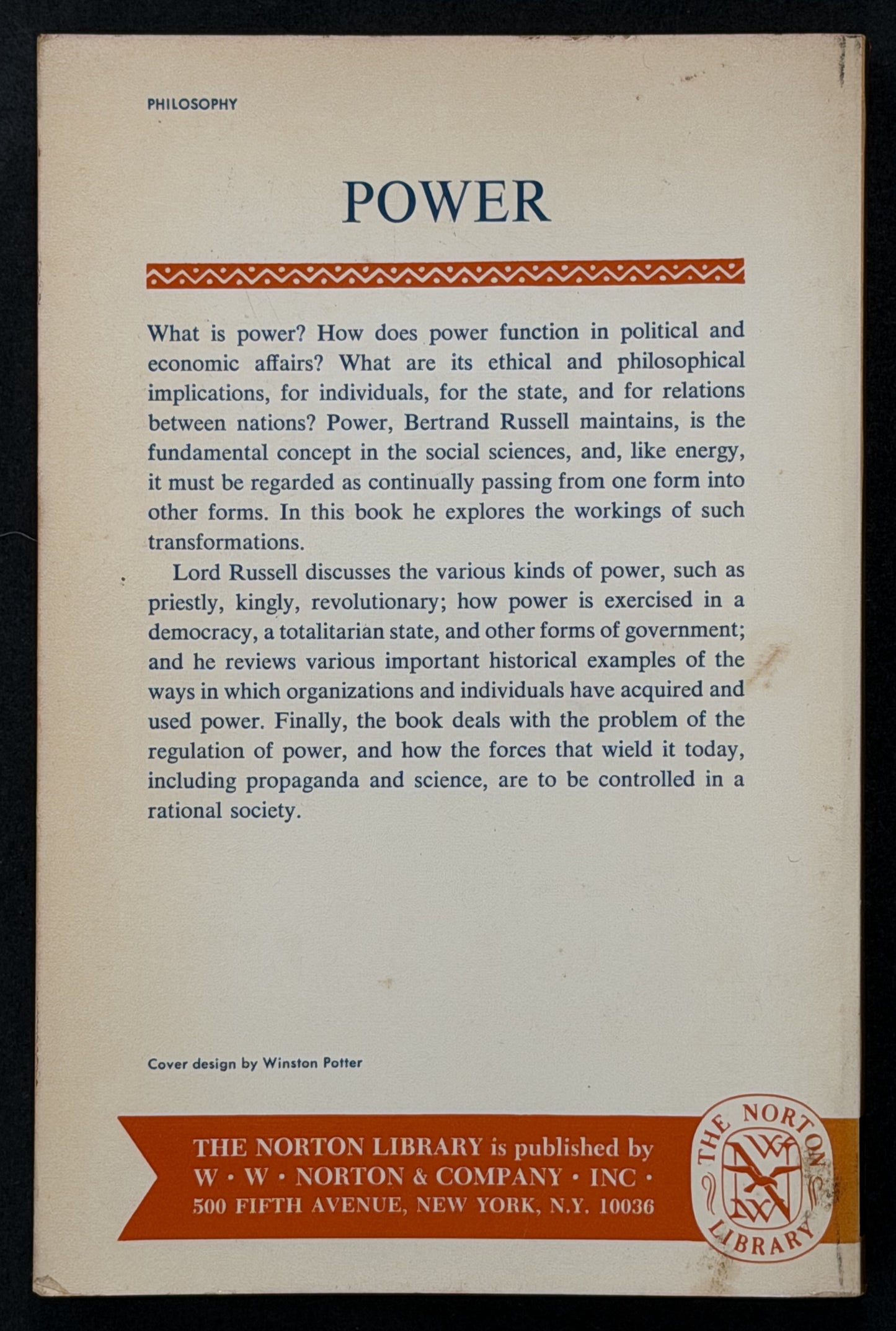 Power by Bertrand Russell