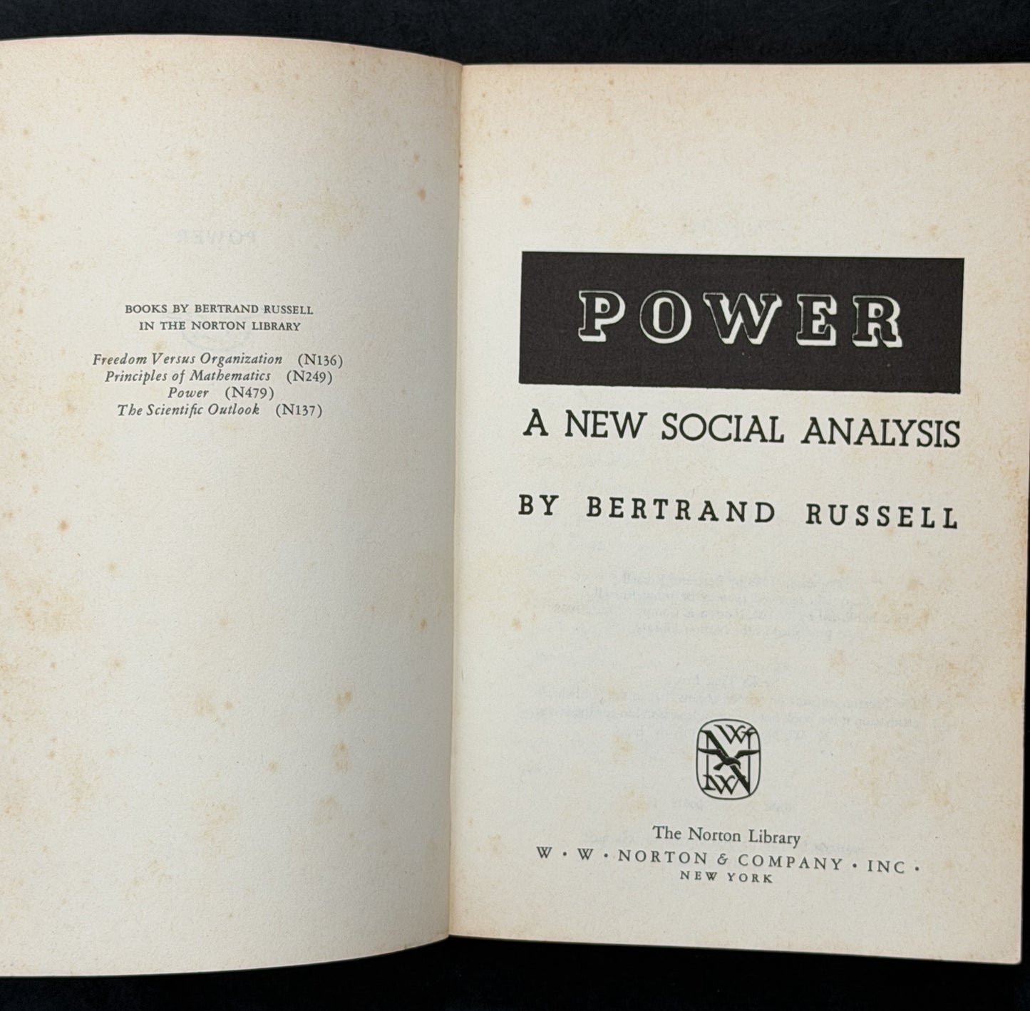 Power by Bertrand Russell