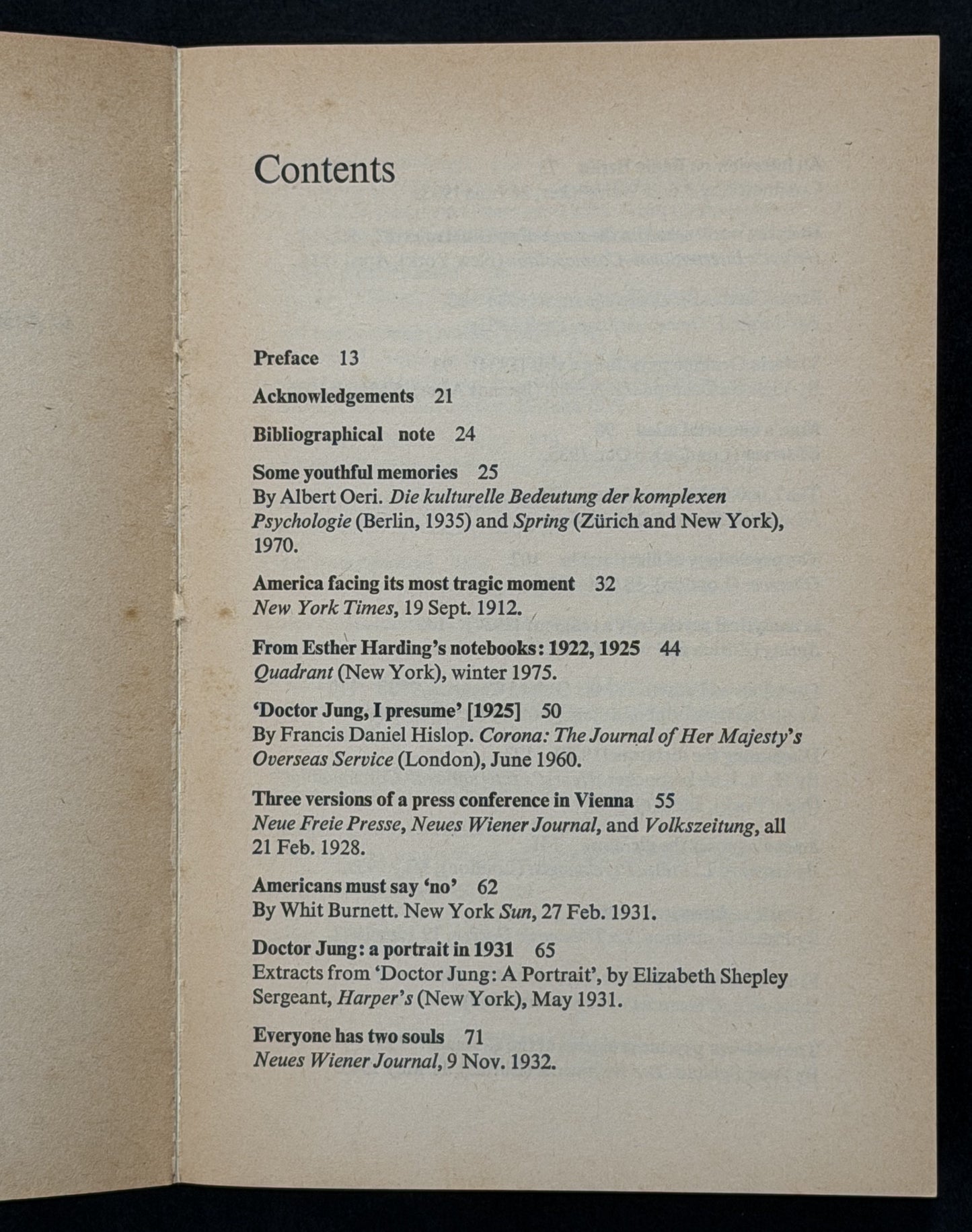 C. G. Jung Speaking: Interviews and Encounters edited by William McGuire and R. F. C. Hull