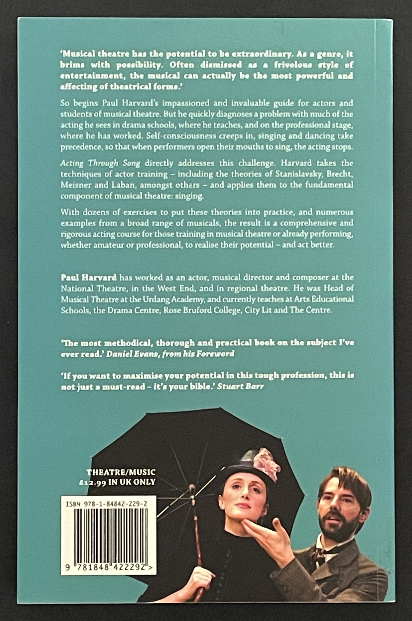 Acting Through Song by Paul Harvard