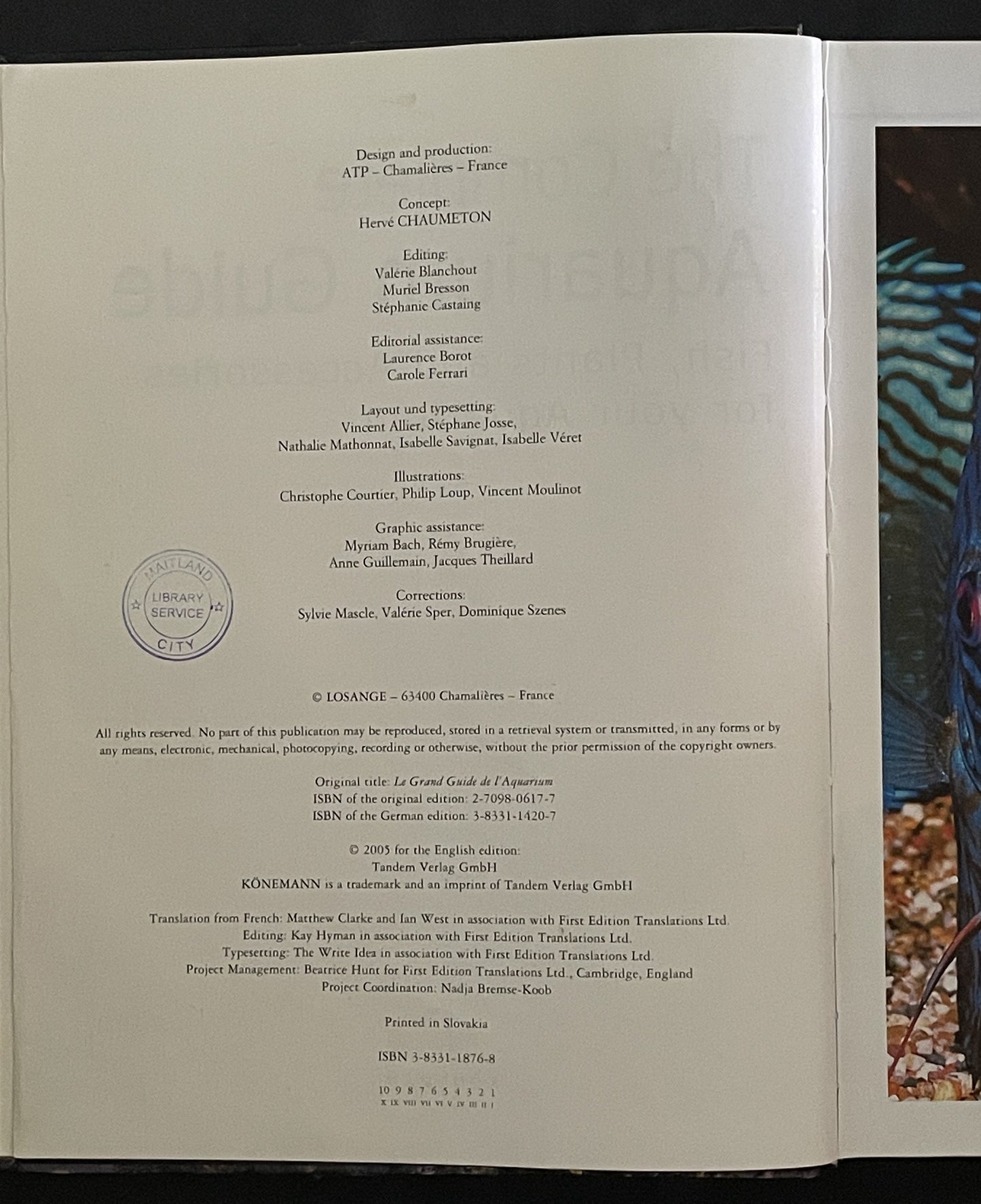 The Complete Aquarium Guide by Konemann, h.f.ullmann