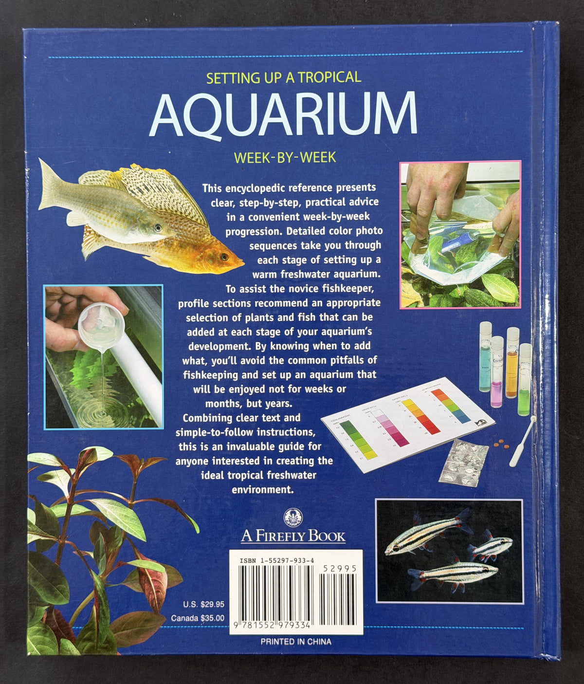 Setting up a tropical aquarium week-by-week by Stuart Thraves