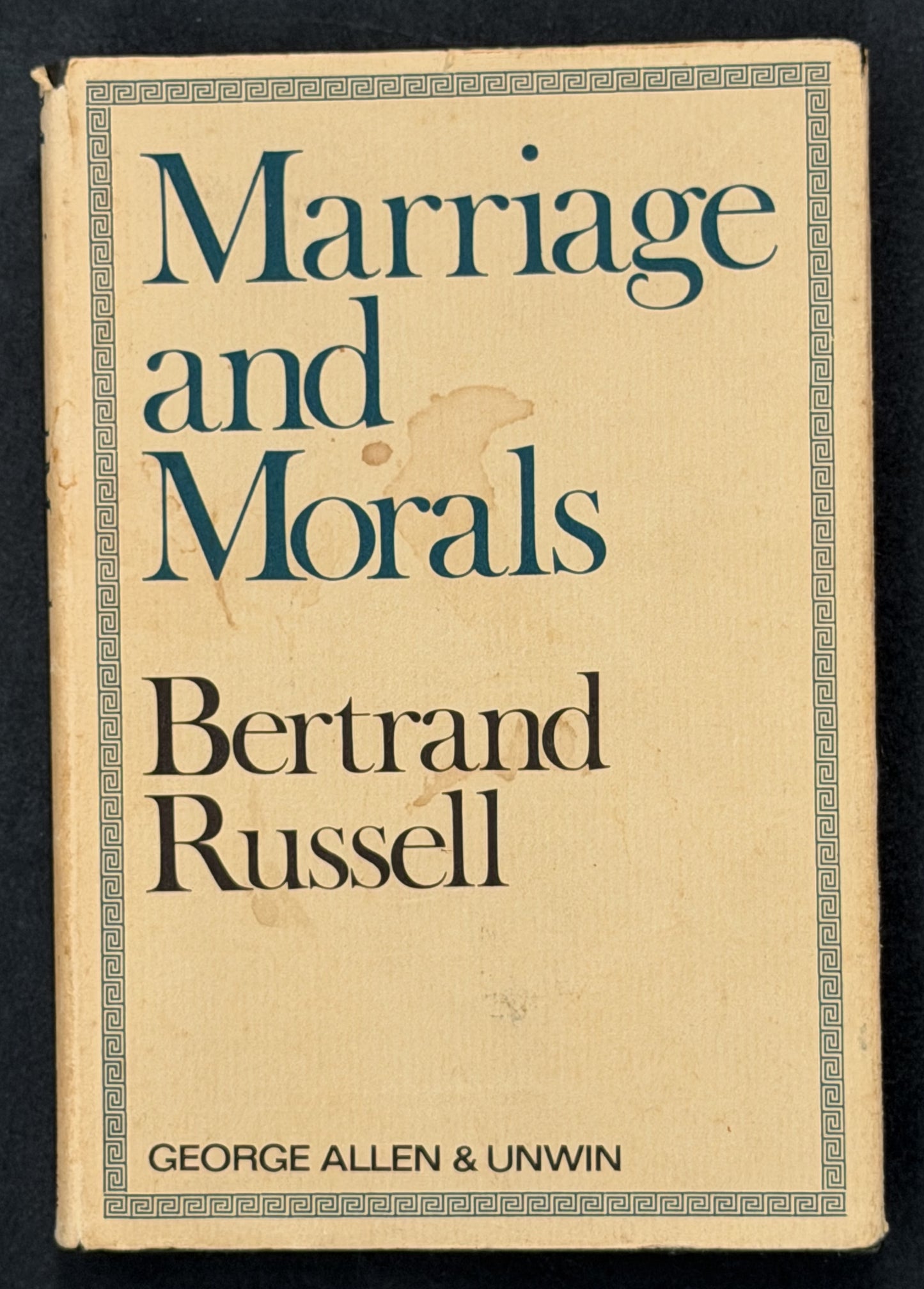 Marriage and Morals by Bertrand Russell