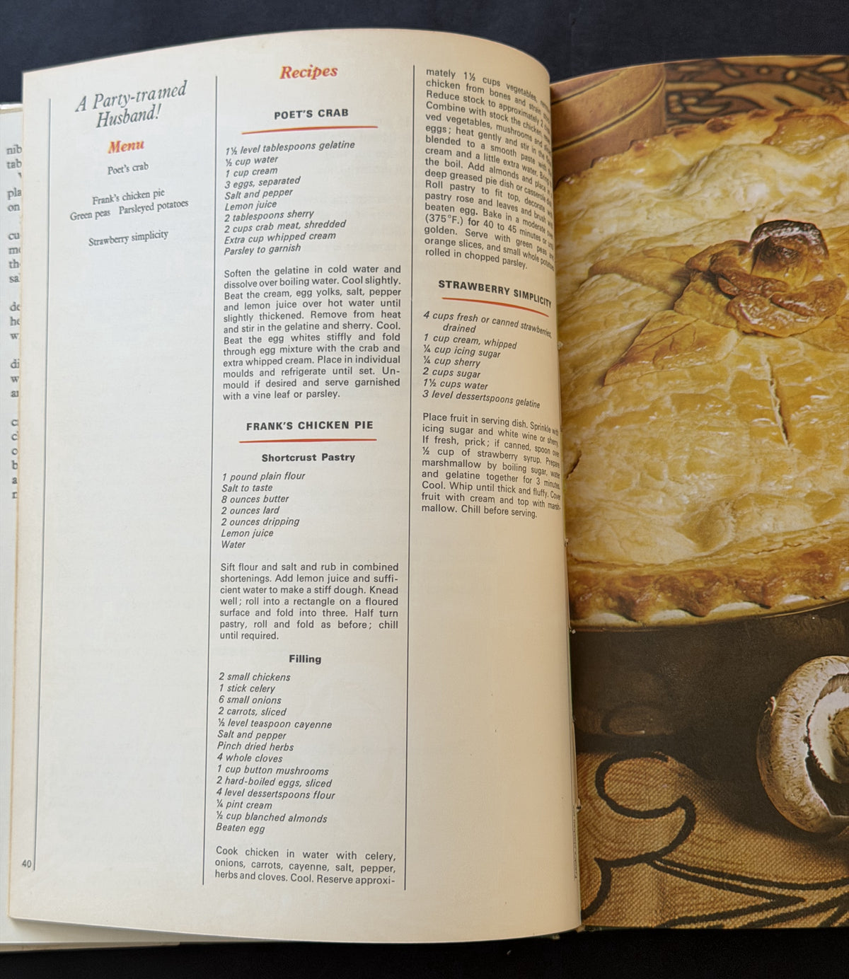 The Australian Hostess Cookbook by Hanna Pan