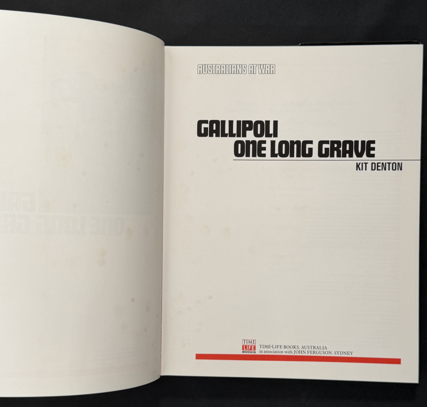 Gallipoli - One Long Grave by Kit Denton