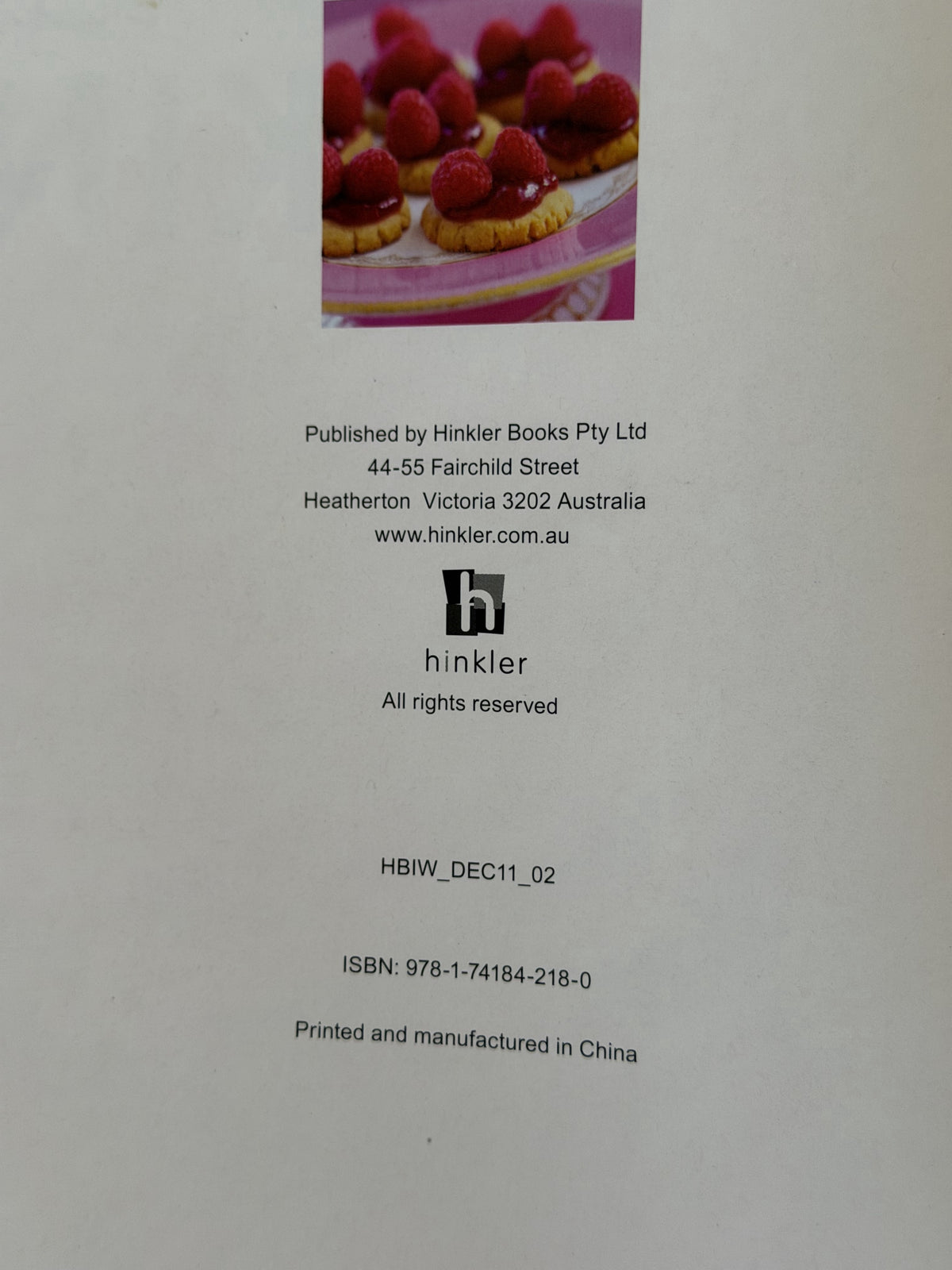 Taste BAKING by Hinkler Books Pty Ltd