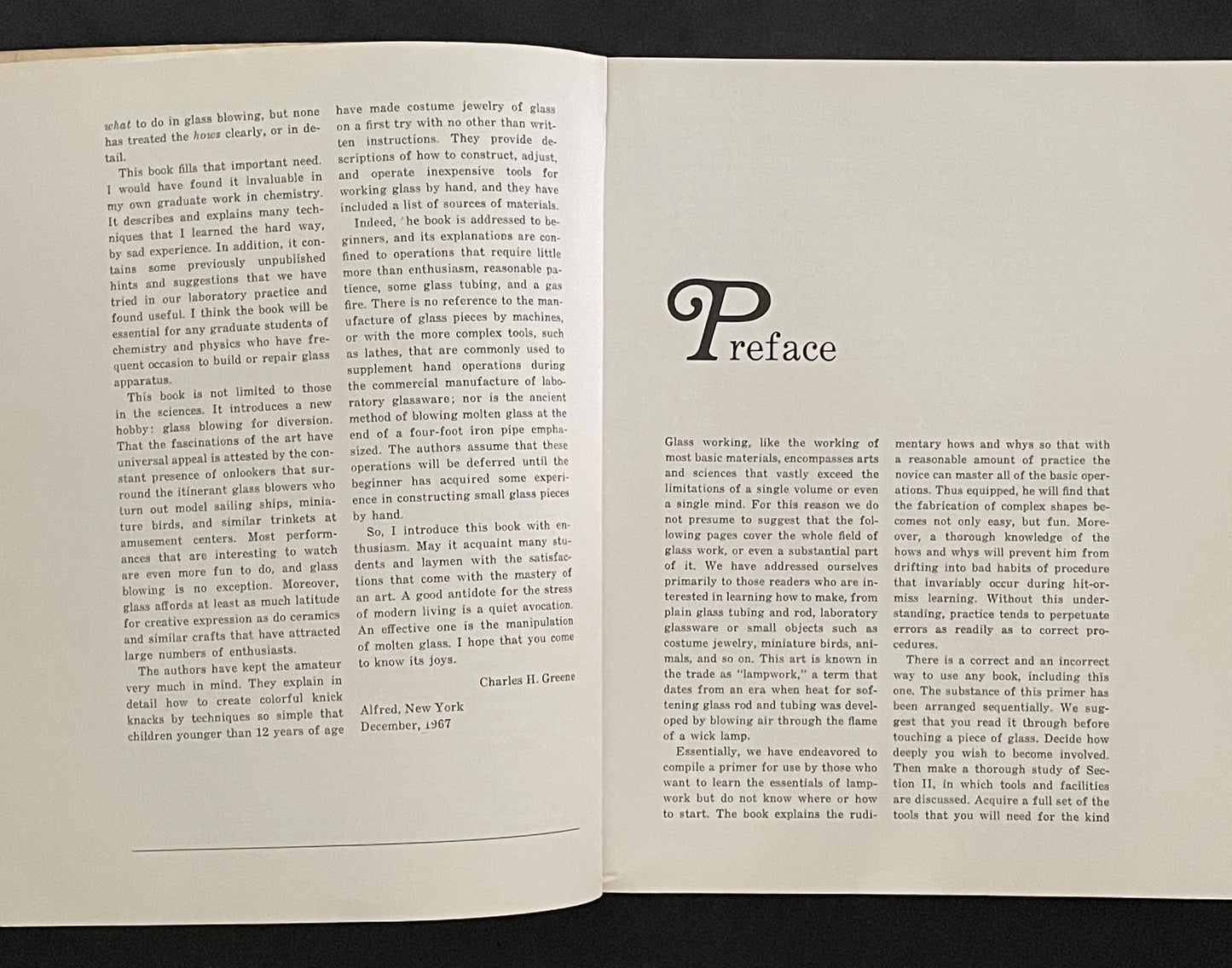 Creative Glass Blowing by James E. Hammesfahr