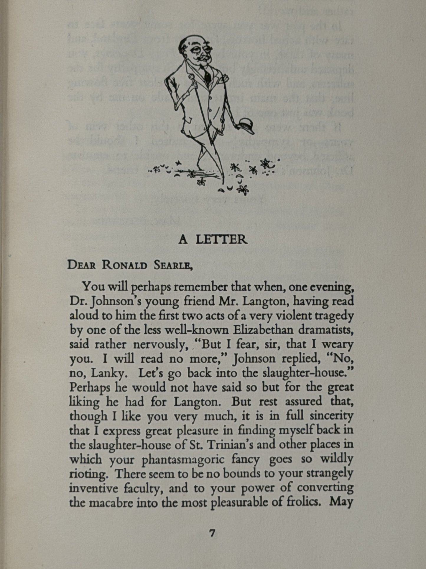 The Female Approach by Ronald Searle