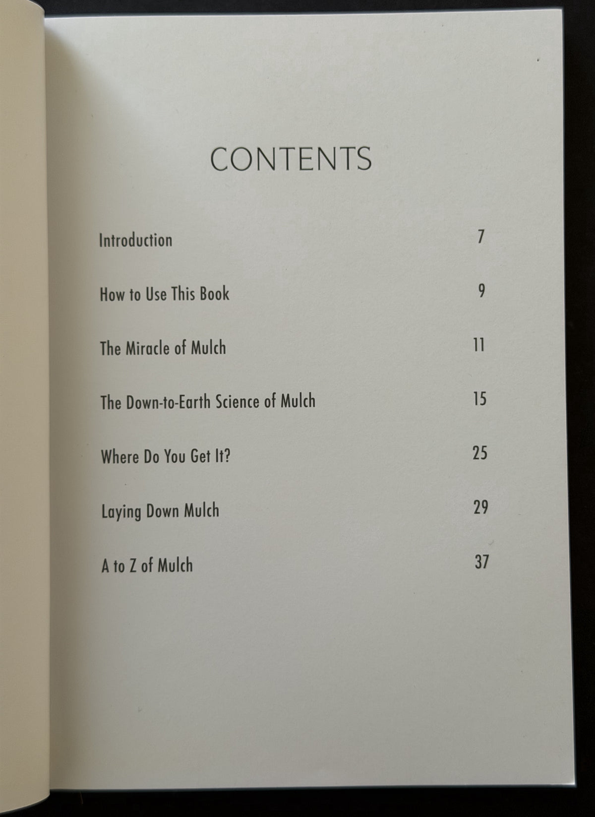 The Mulch Book by Mary Horsfall