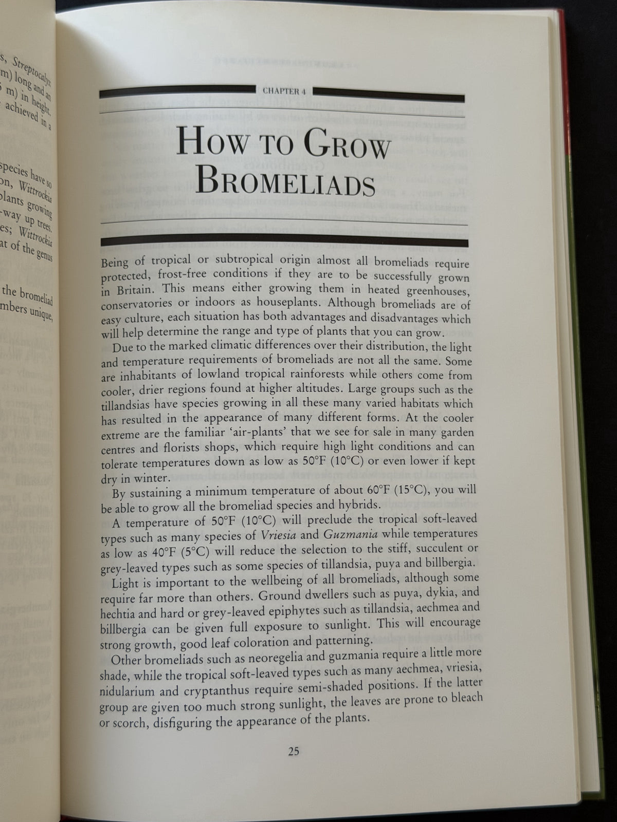 Growing bromeliads by Ian Hodgson