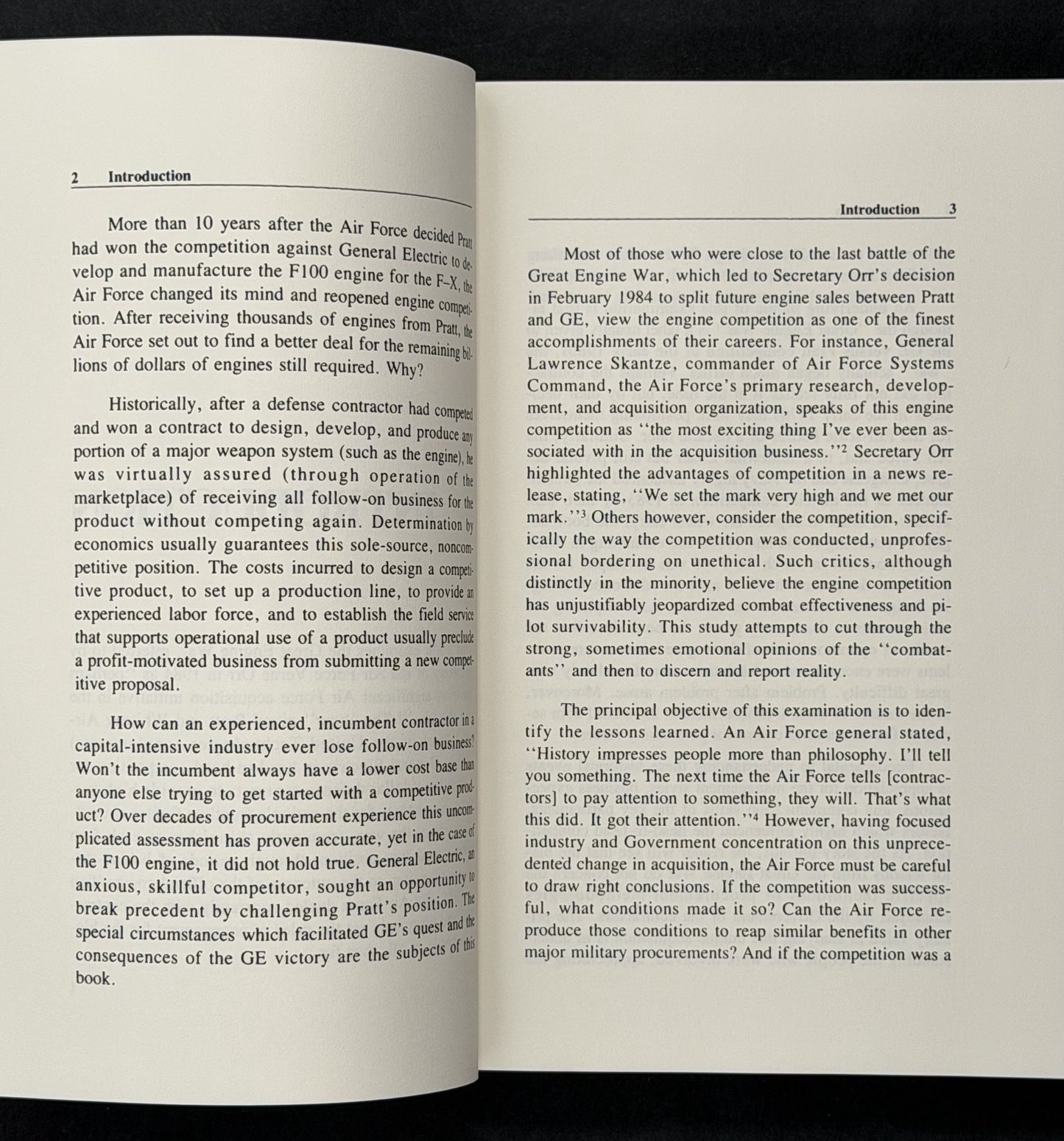 The Air Force and the Great Engine War by Robert W. Drewes