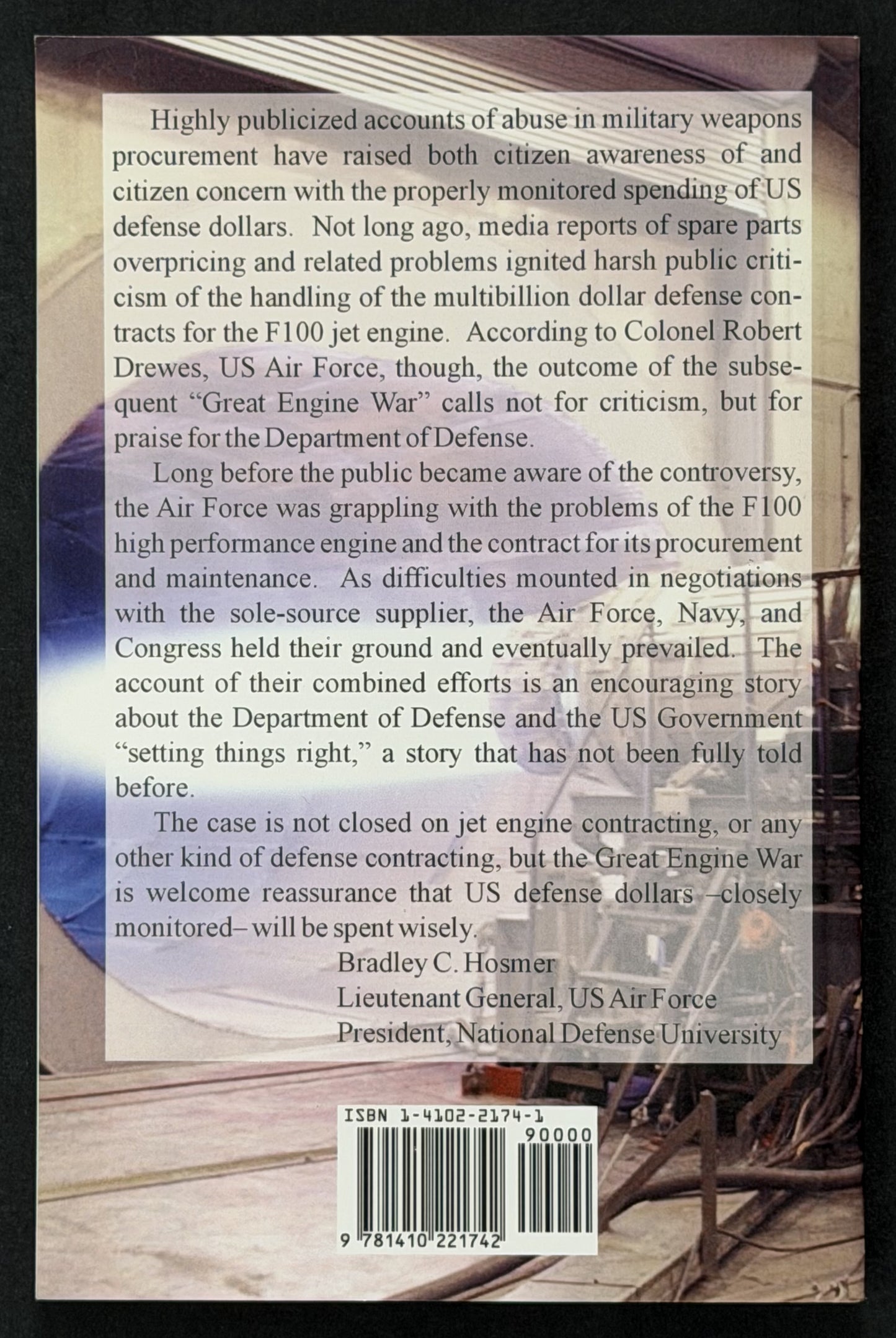 The Air Force and the Great Engine War by Robert W. Drewes