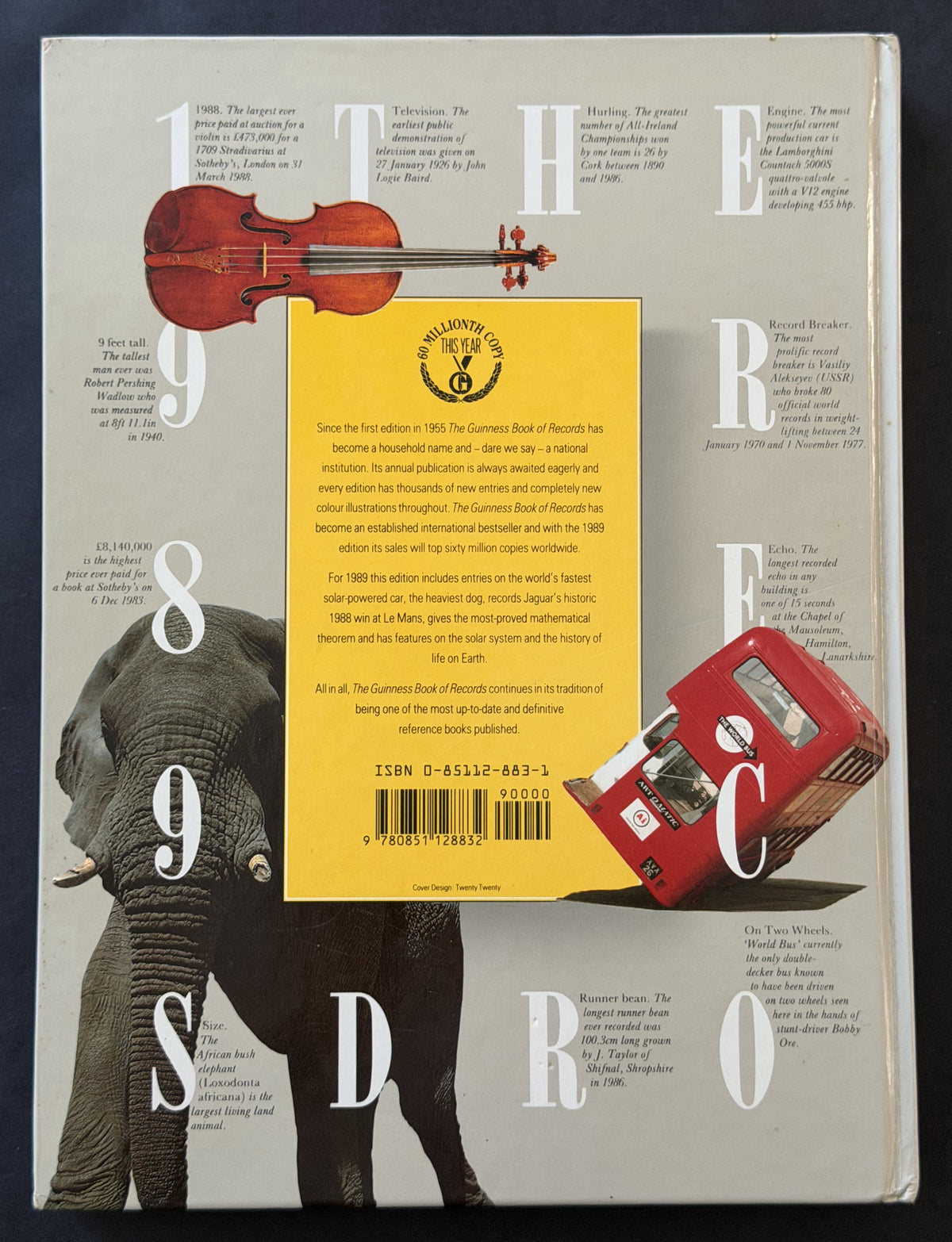 The Guinness Book of Records 1989 by Norris and Ross McWhirter