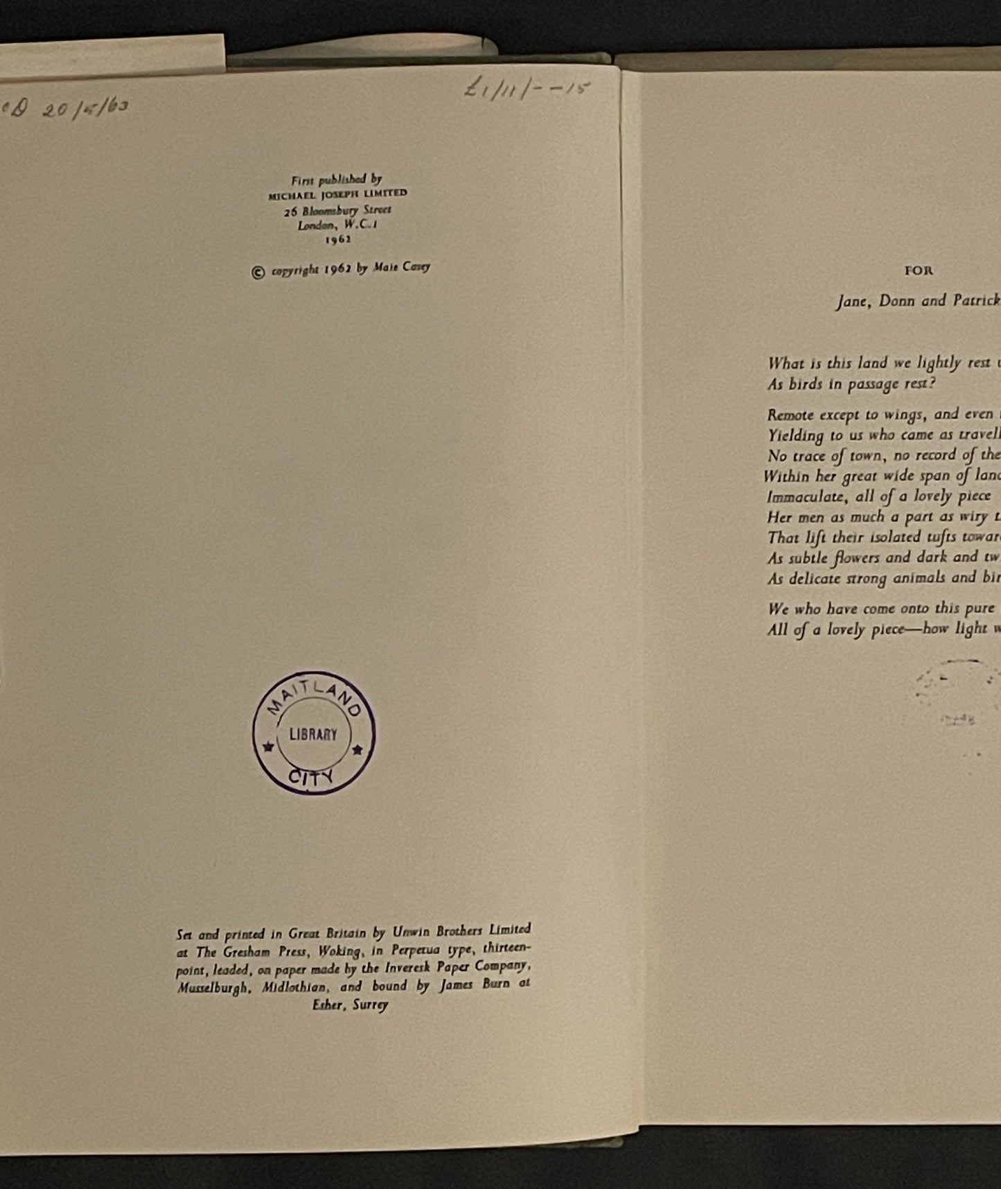 An Australian Story by Maie Casey