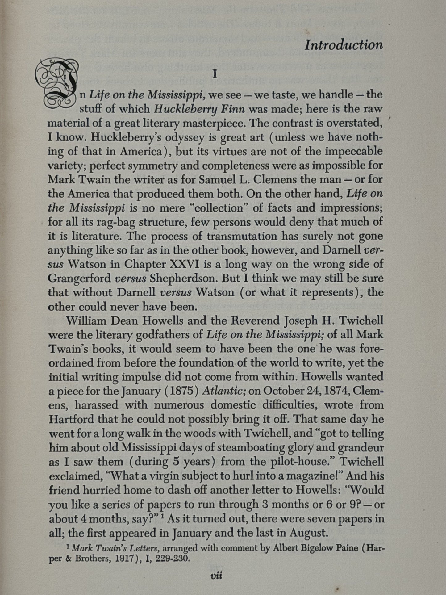 Life on the Mississippi by Mark Twain